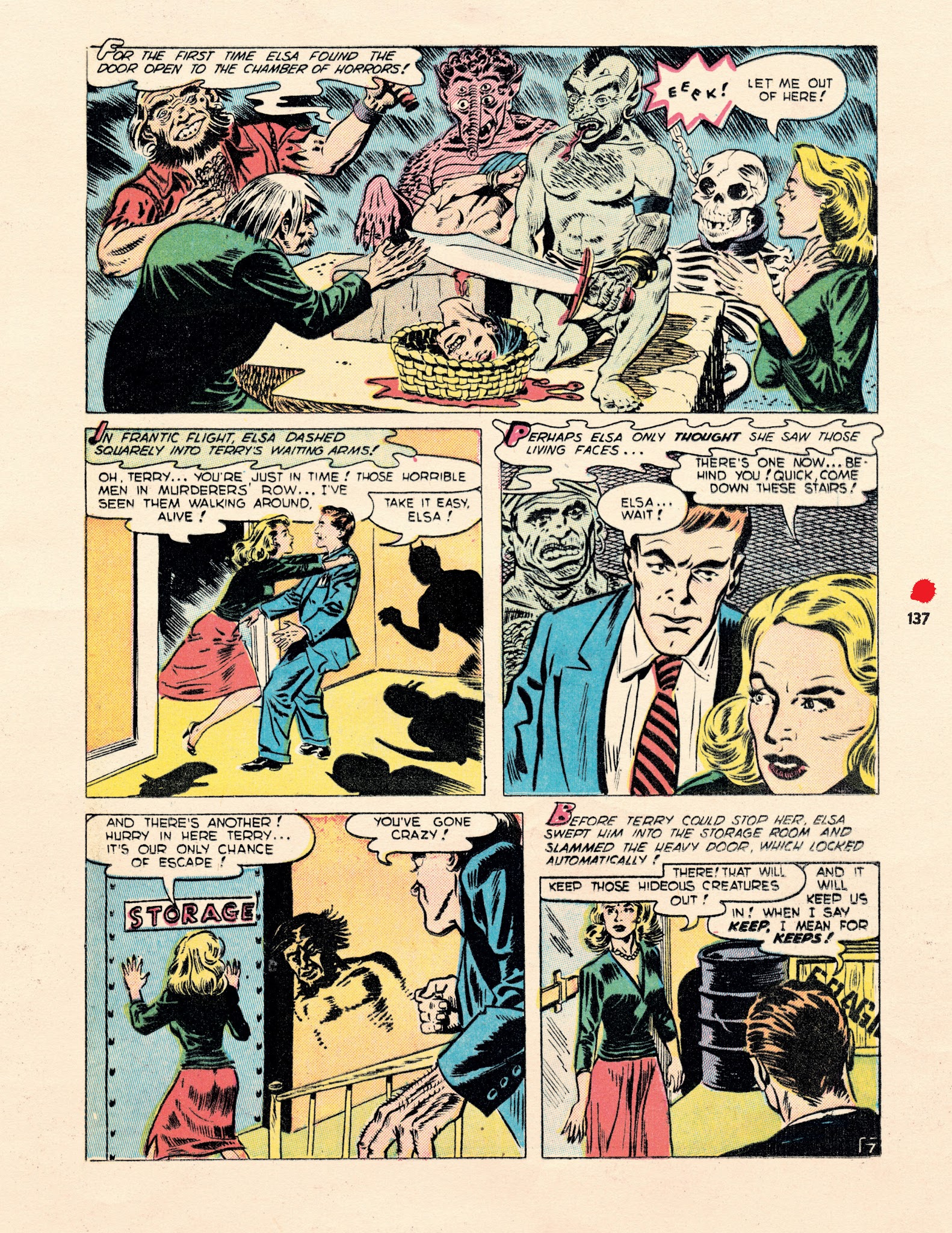 Read online Chilling Archives of Horror Comics comic -  Issue # TPB 16 - 138