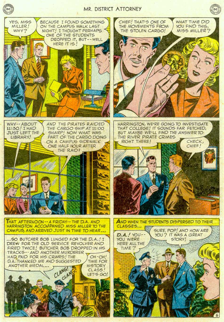 Read online Mr. District Attorney comic -  Issue #19 - 20