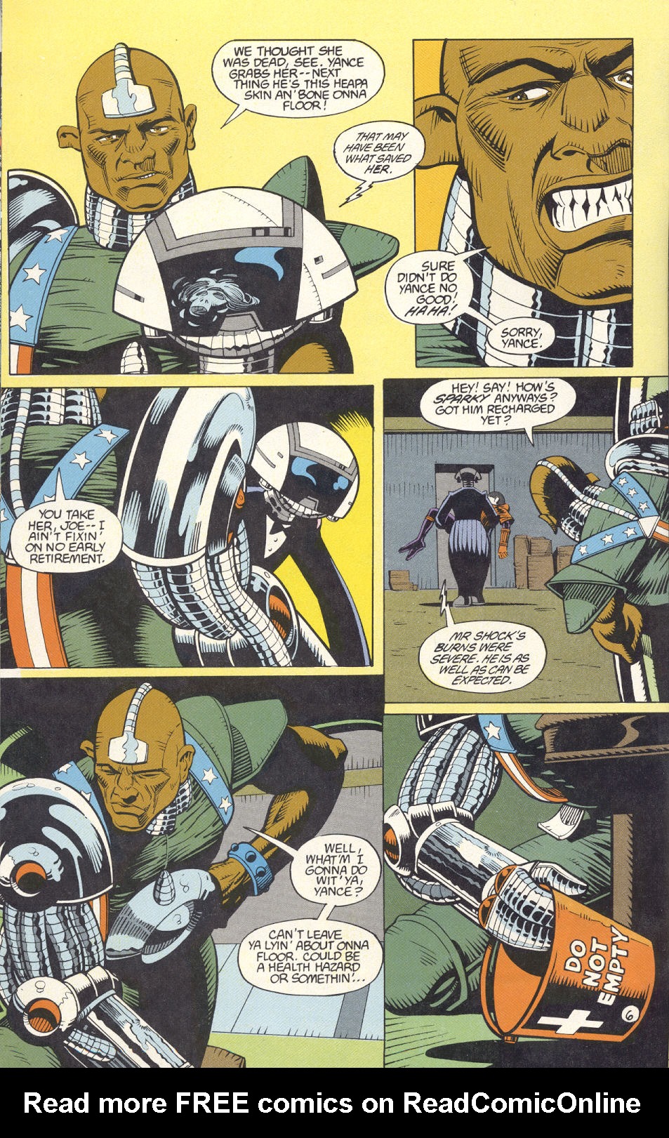 Read online Outcasts comic -  Issue #8 - 7