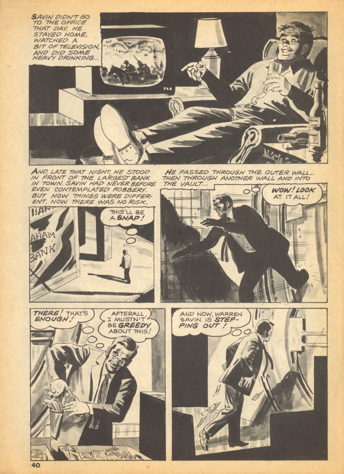 Read online Creepy (1964) comic -  Issue #40 - 40