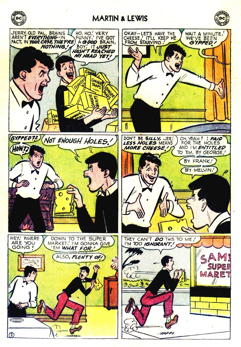 Read online The Adventures of Dean Martin and Jerry Lewis comic -  Issue #17 - 4