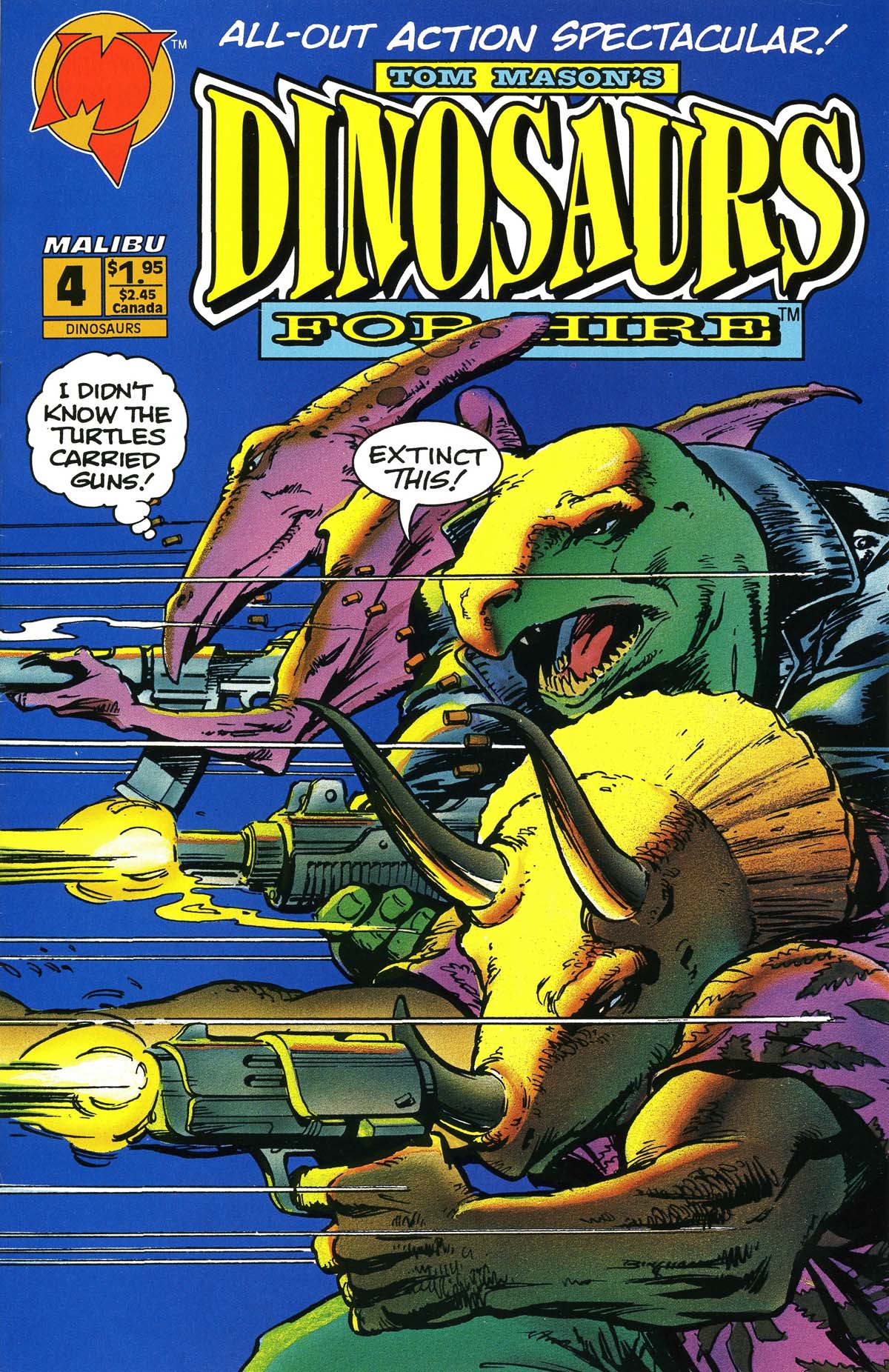 Read online Dinosaurs For Hire comic -  Issue #4 - 1