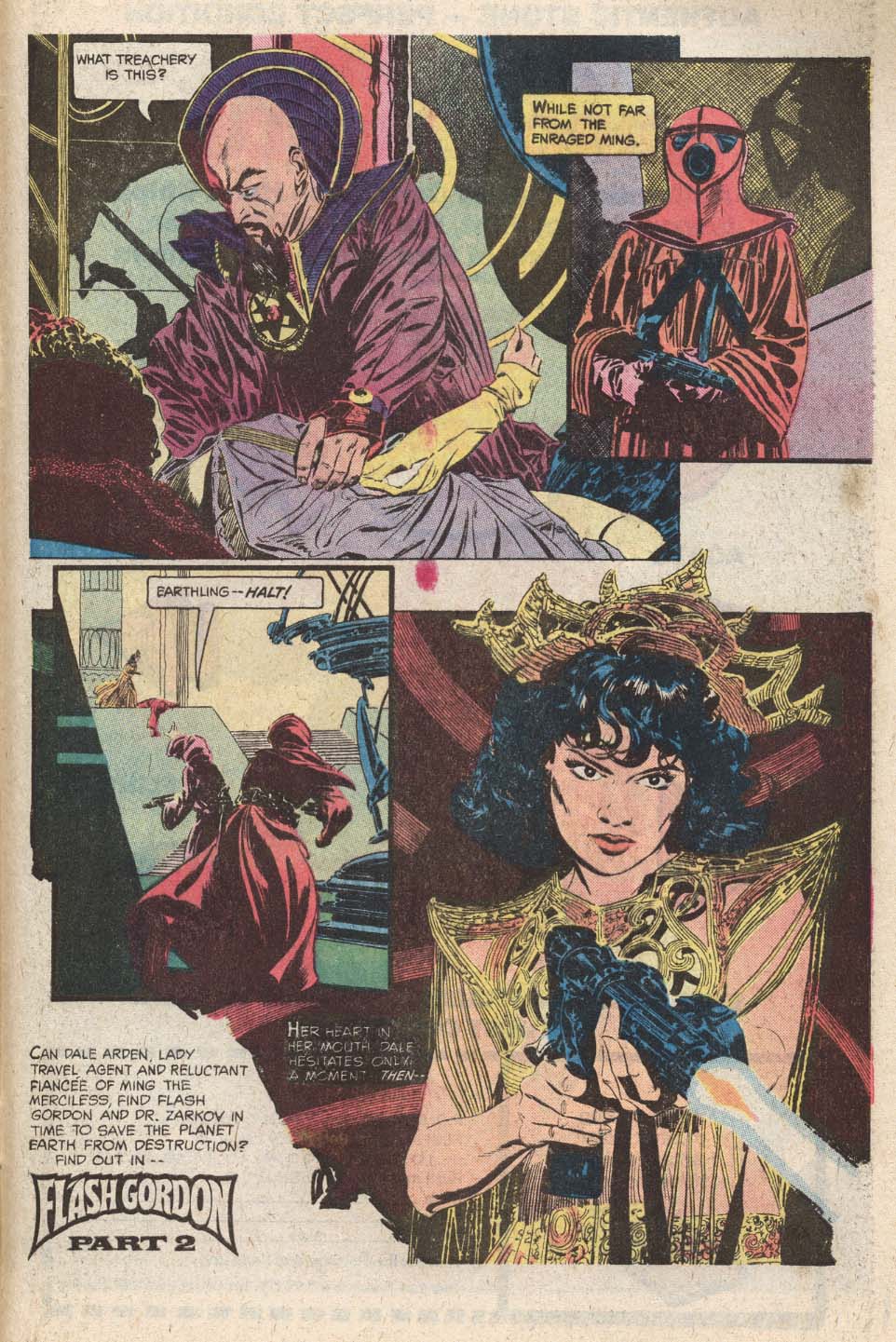 Read online Flash Gordon (1978) comic -  Issue #31 - 33