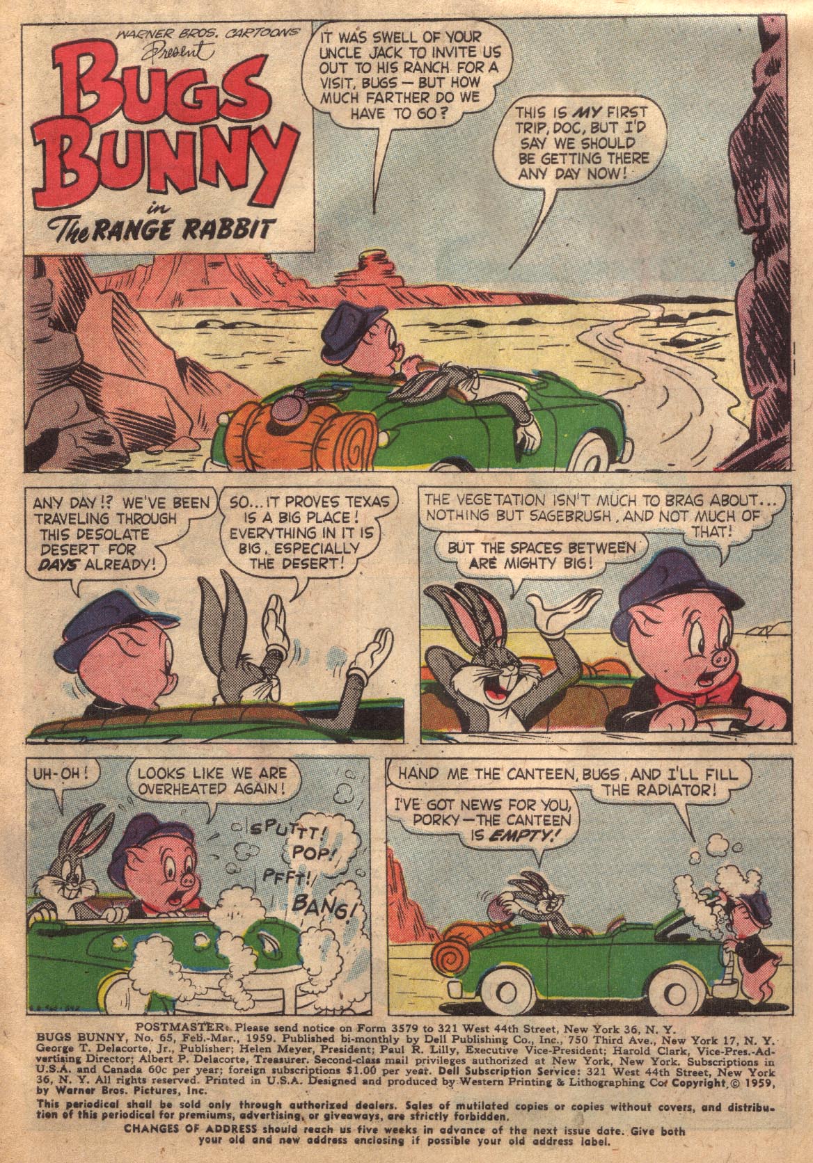 Read online Bugs Bunny comic -  Issue #65 - 3