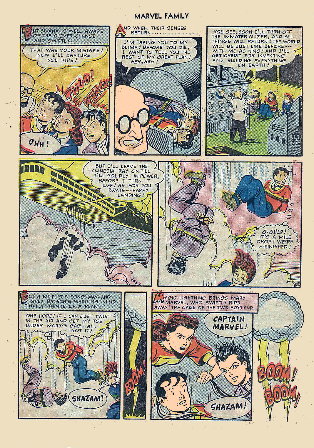 Read online The Marvel Family comic -  Issue #46 - 11