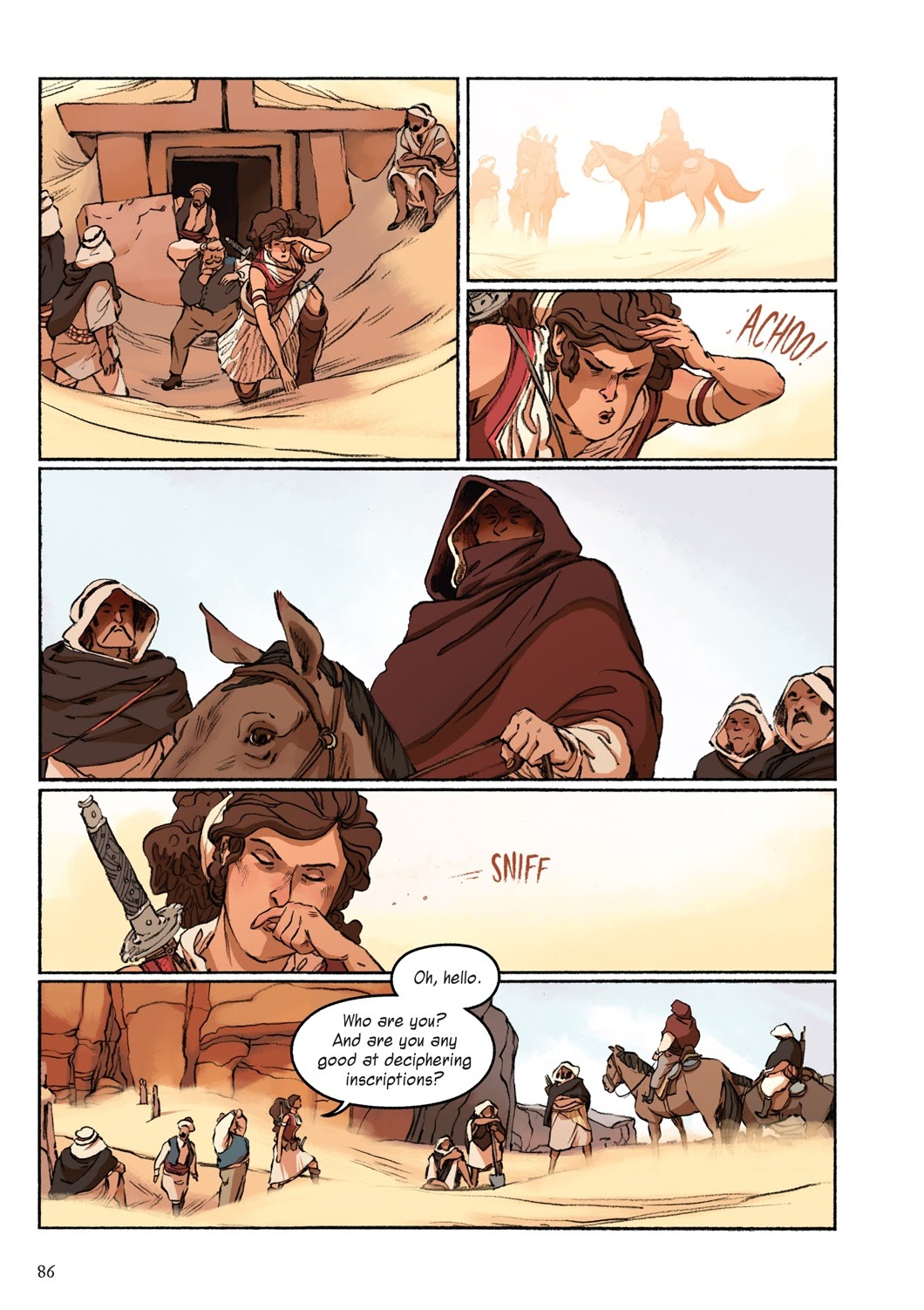 Read online Delilah Dirk and the Pillars of Hercules comic -  Issue # TPB (Part 1) - 84