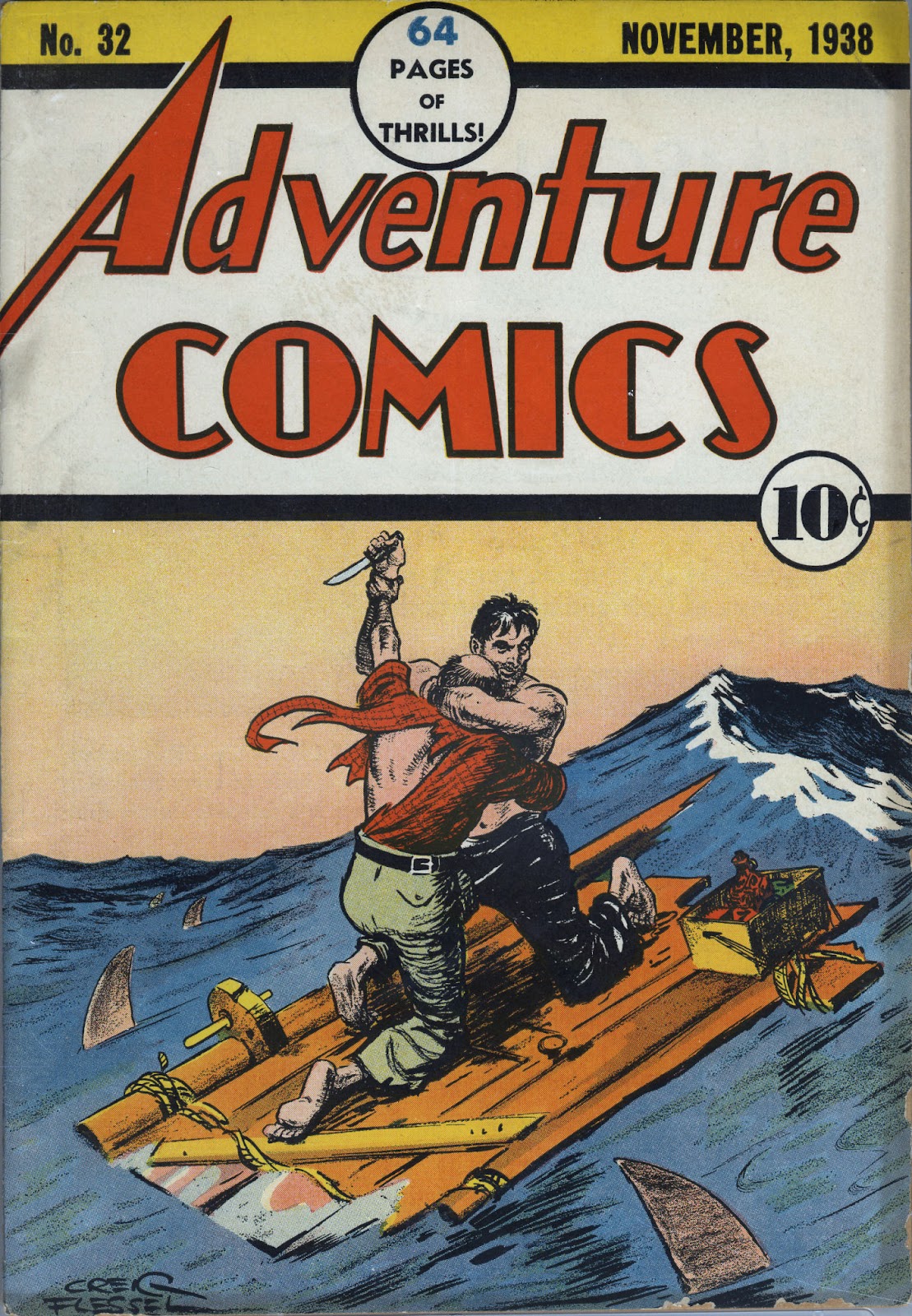 Adventure Comics (1938) issue 32 - Page 1