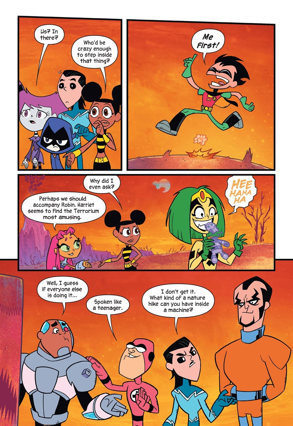 Read online Teen Titans Go! To Camp comic -  Issue # _TPB - 91