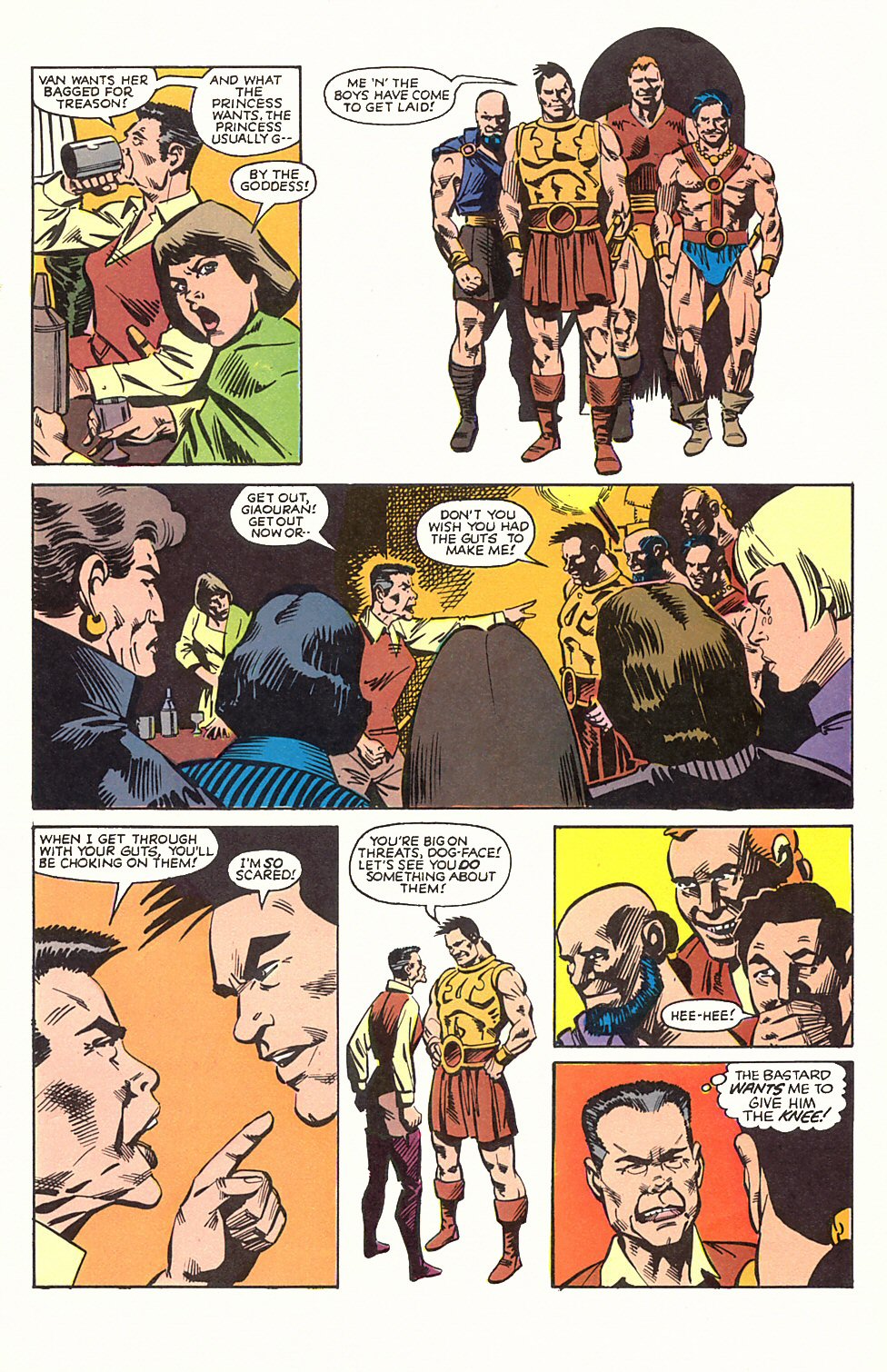 Read online Sisterhood of Steel comic -  Issue #4 - 19