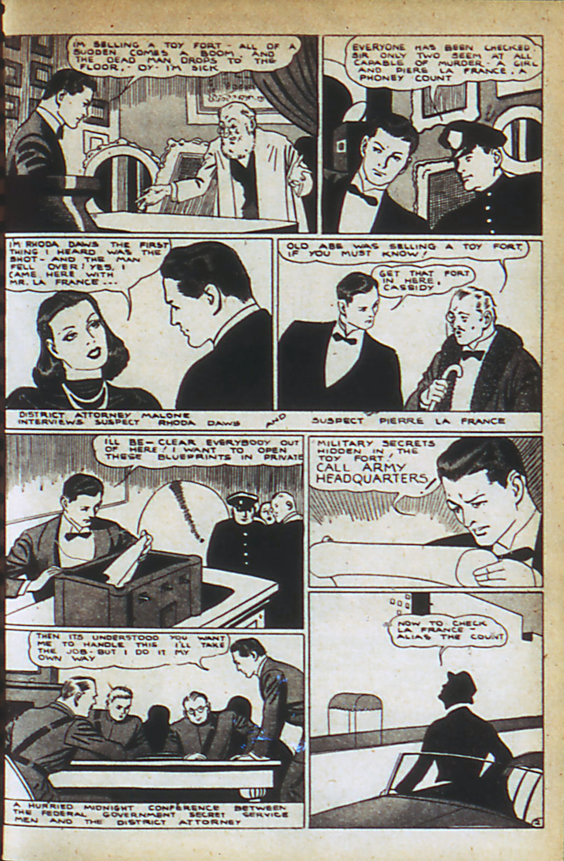 Read online Adventure Comics (1938) comic -  Issue #39 - 31