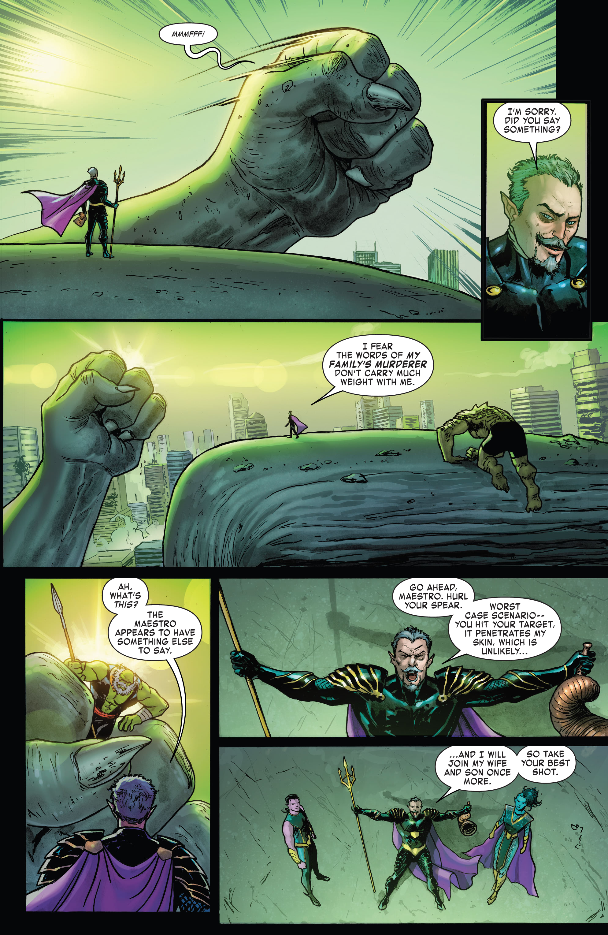 Read online Maestro: World War M comic -  Issue #4 - 16