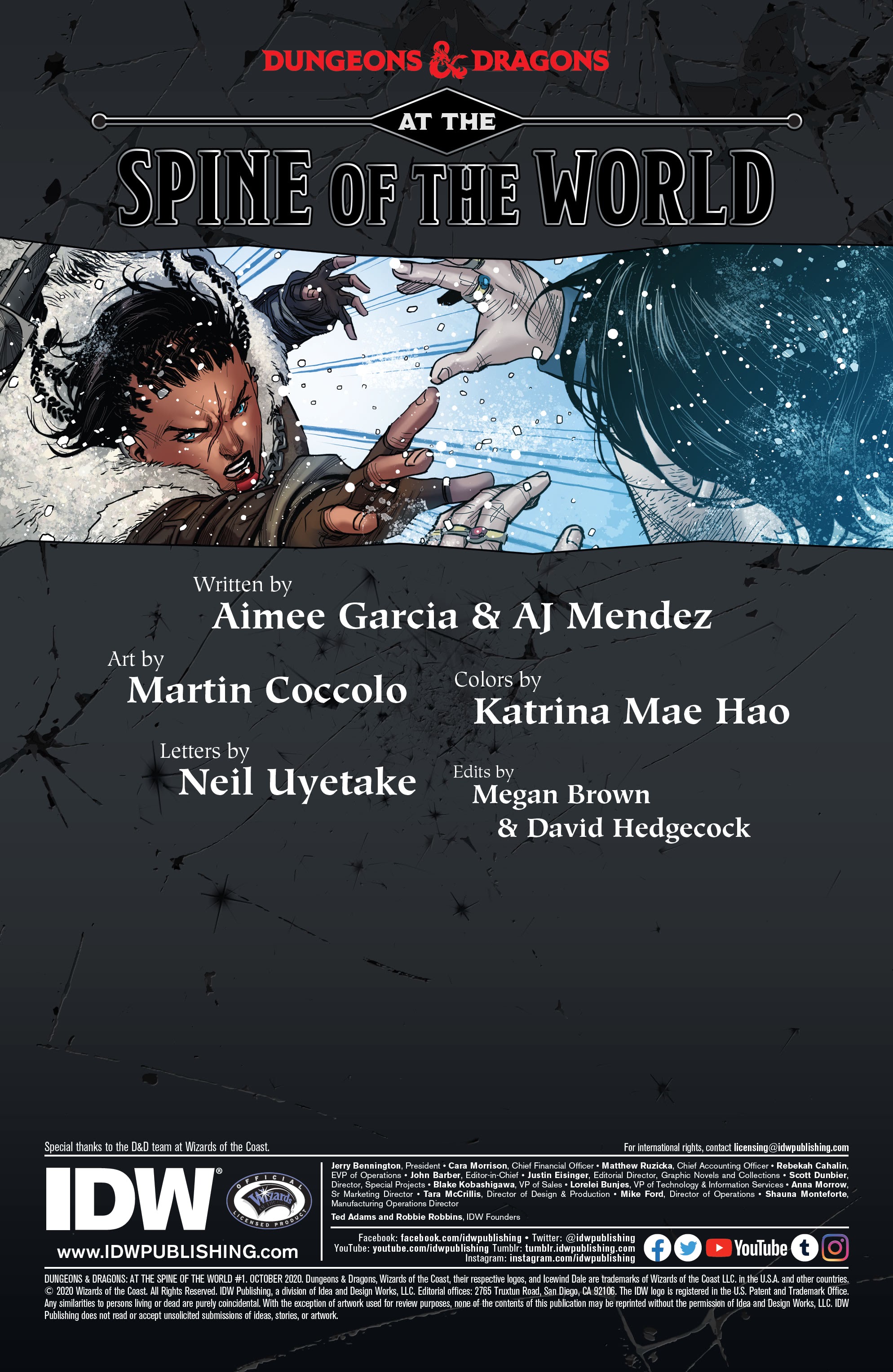 Read online Dungeons & Dragons: At the Spine of the World comic -  Issue #1 - 2