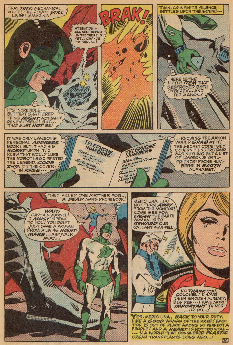 Read online Captain Marvel (1968) comic -  Issue #9 - 21