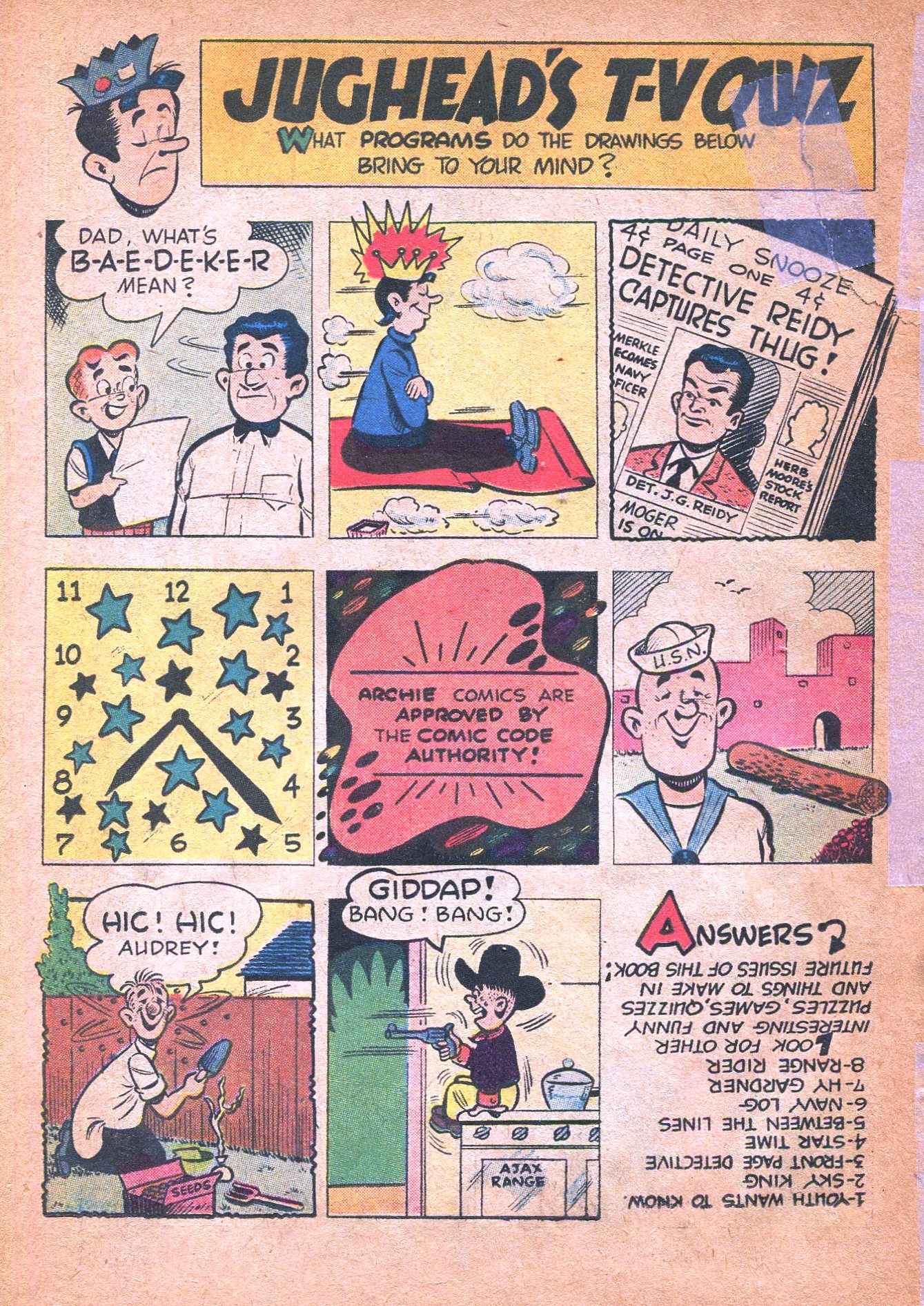 Read online Archie's Joke Book Magazine comic -  Issue #28 - 18