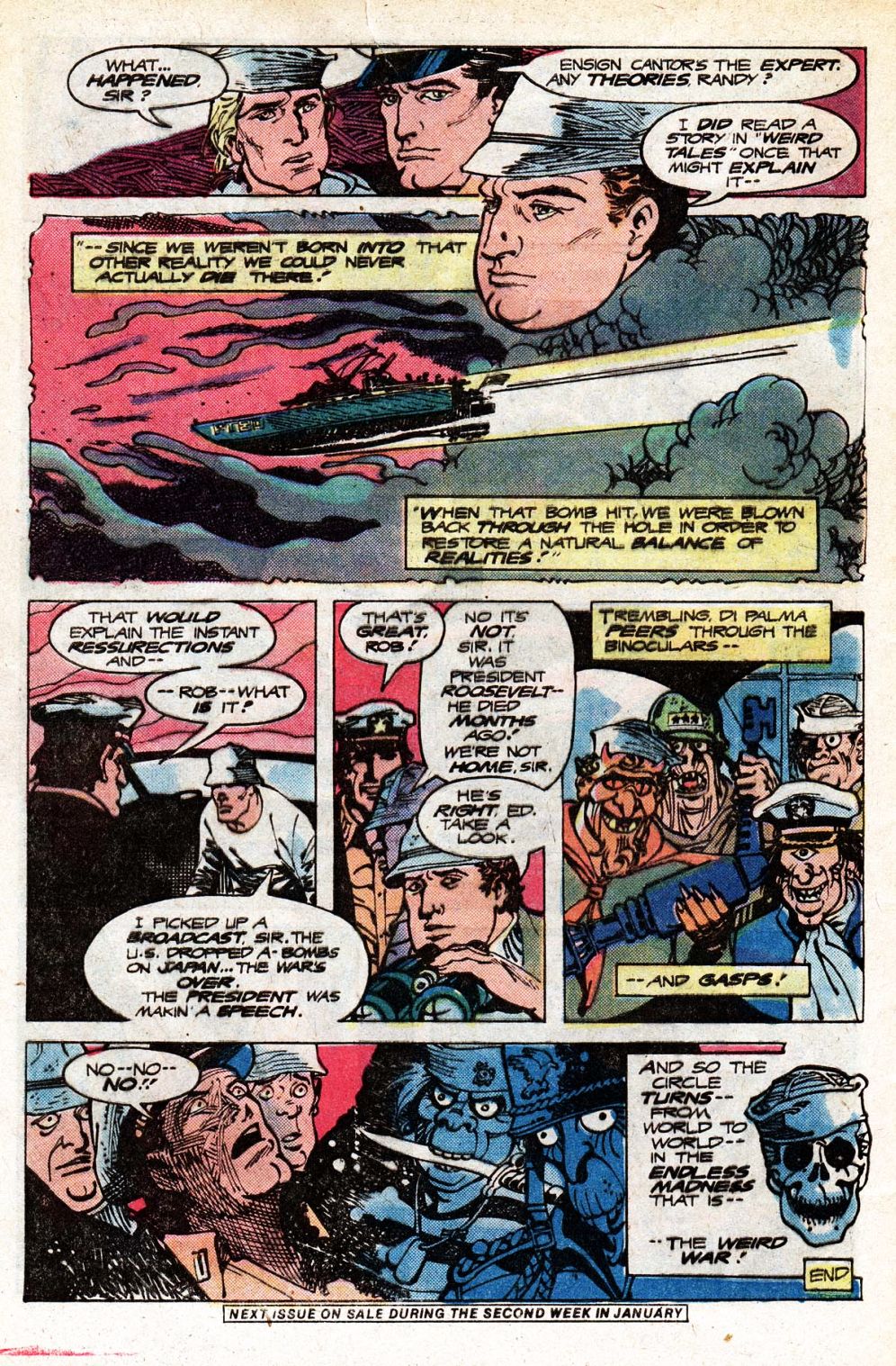 Read online Weird War Tales (1971) comic -  Issue #85 - 31