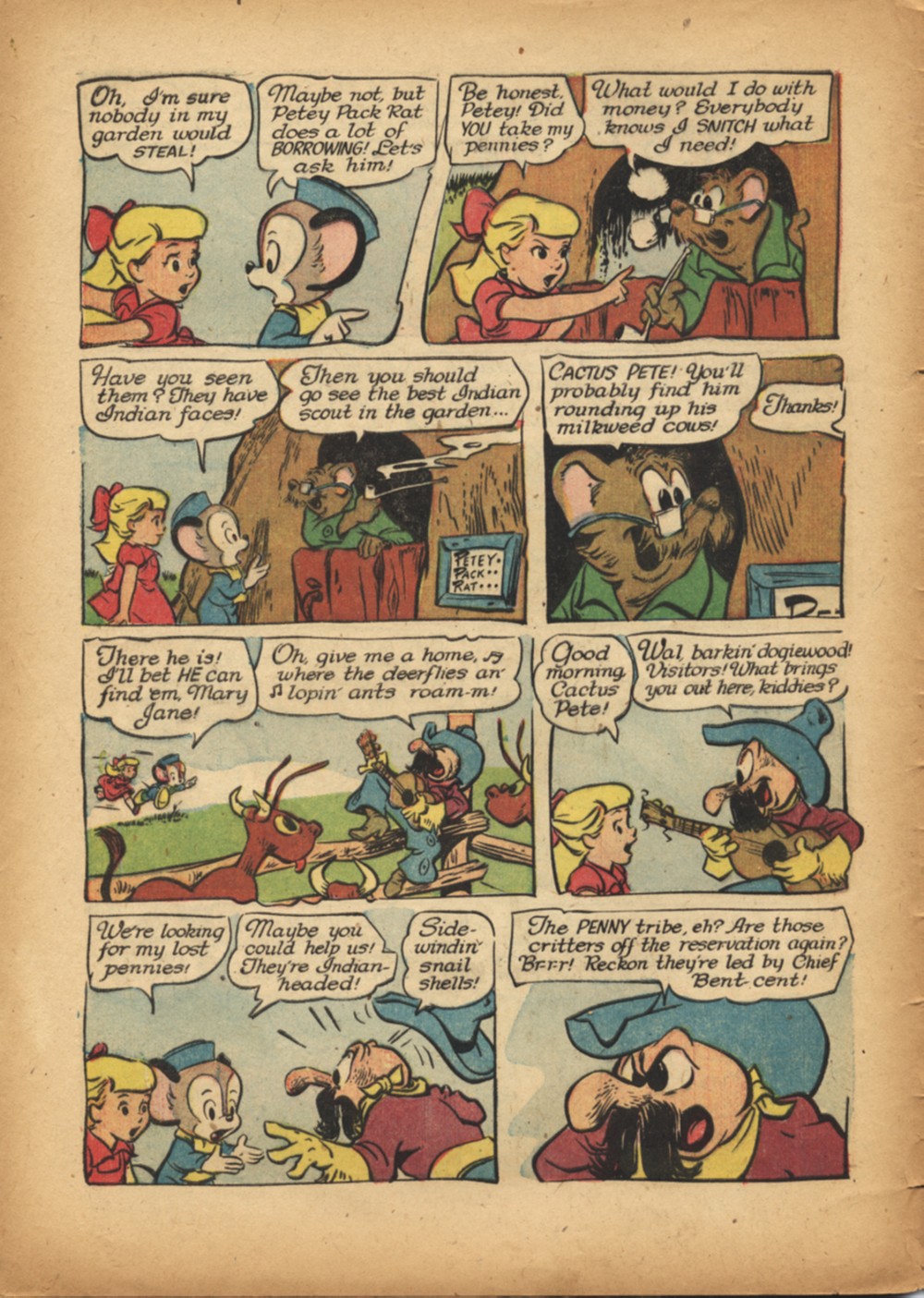 Read online Four Color Comics comic -  Issue #402 - 4