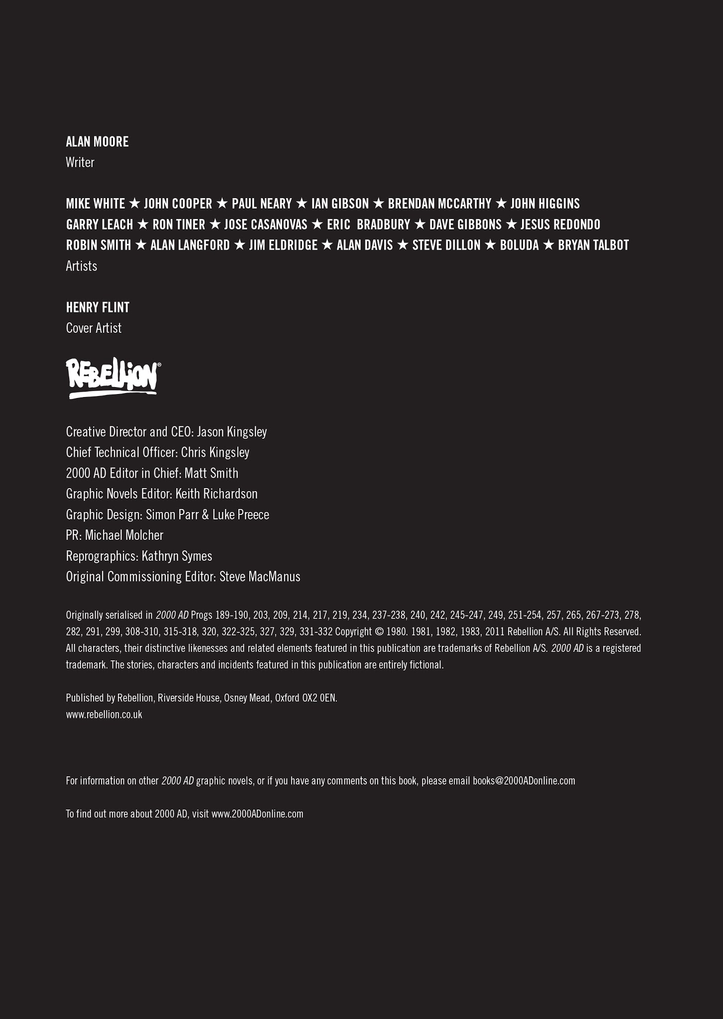 Read online The Complete Alan Moore Future Shocks comic -  Issue # TPB - 2