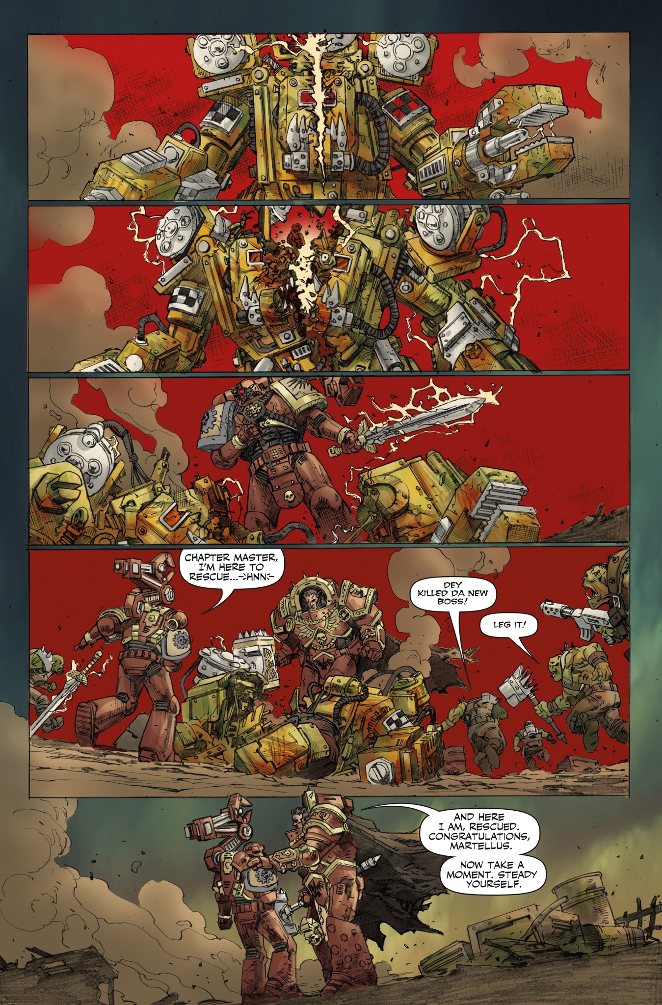 Read online Warhammer 40,000: Dawn of War comic -  Issue #4 - 9