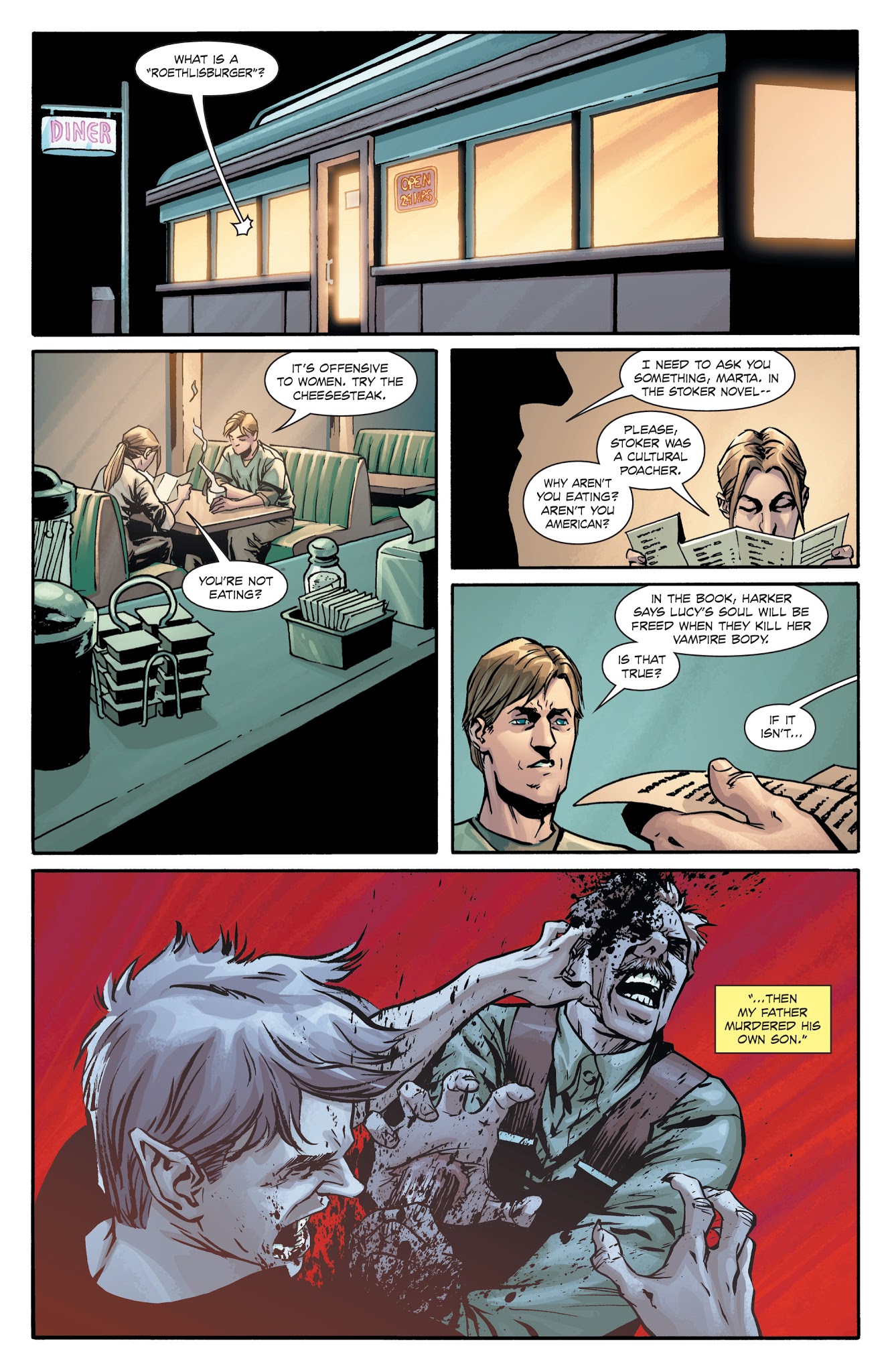 Read online Dracula: The Company of Monsters comic -  Issue # TPB 3 - 35