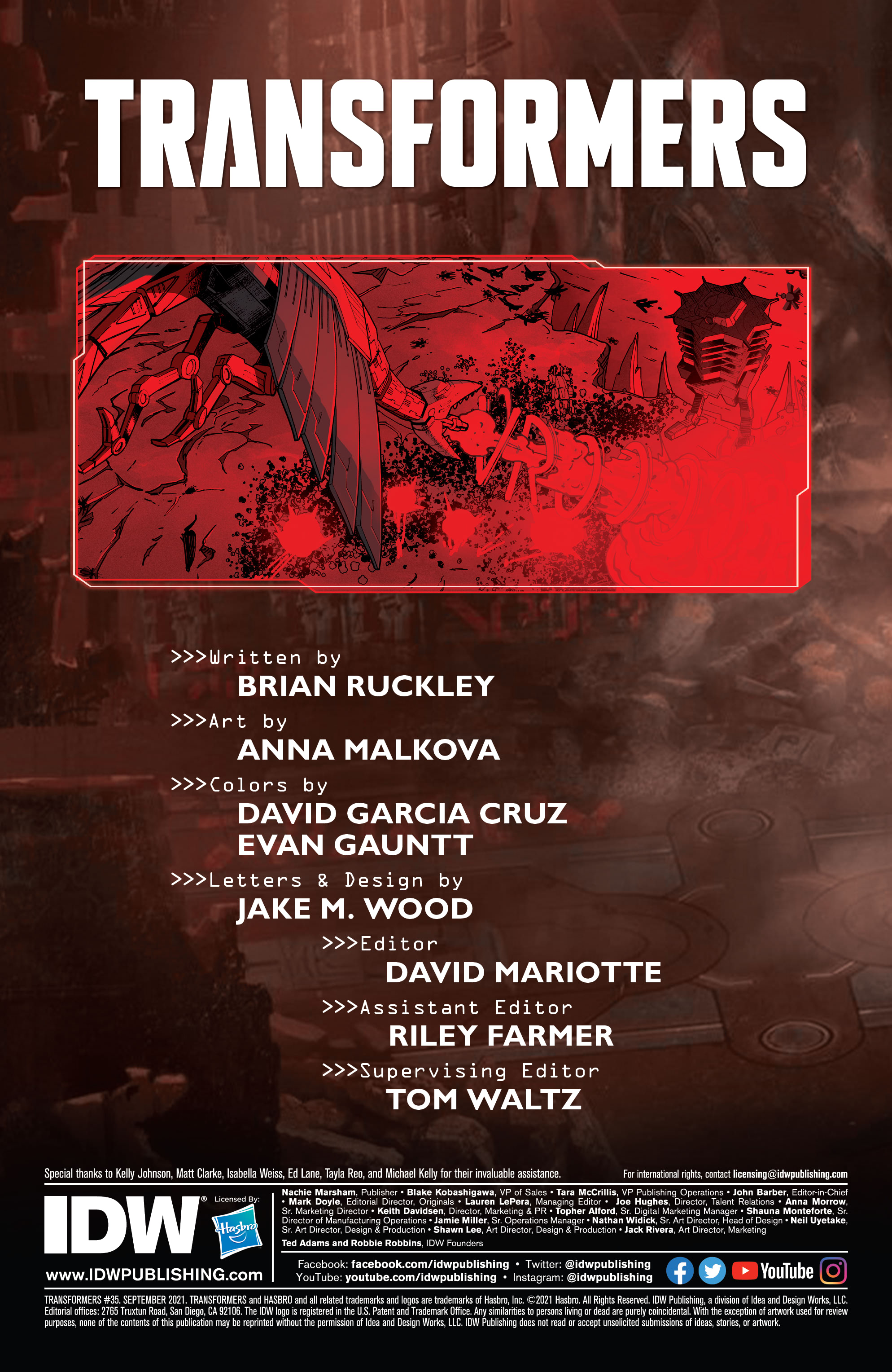 Read online Transformers (2019) comic -  Issue #35 - 2