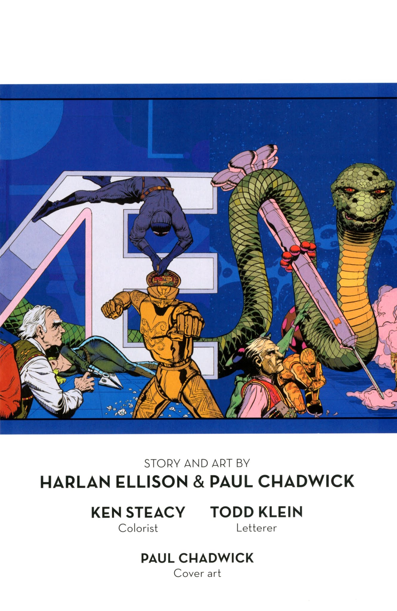 Read online Harlan Ellison's 7 Against Chaos comic -  Issue # TPB (Part 1) - 7
