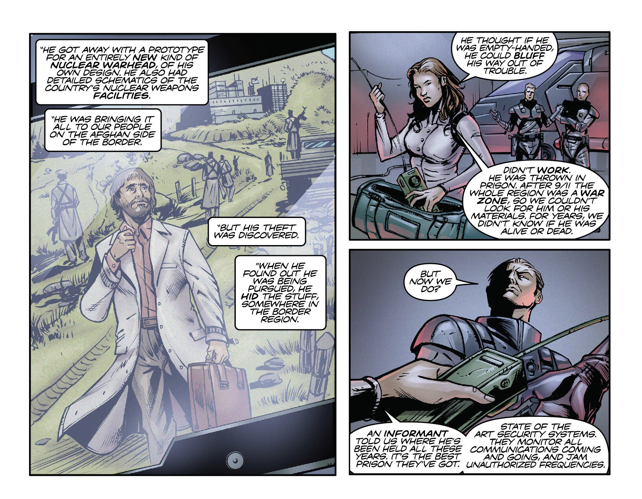 Read online Airwolf Airstrikes comic -  Issue #1 - 10