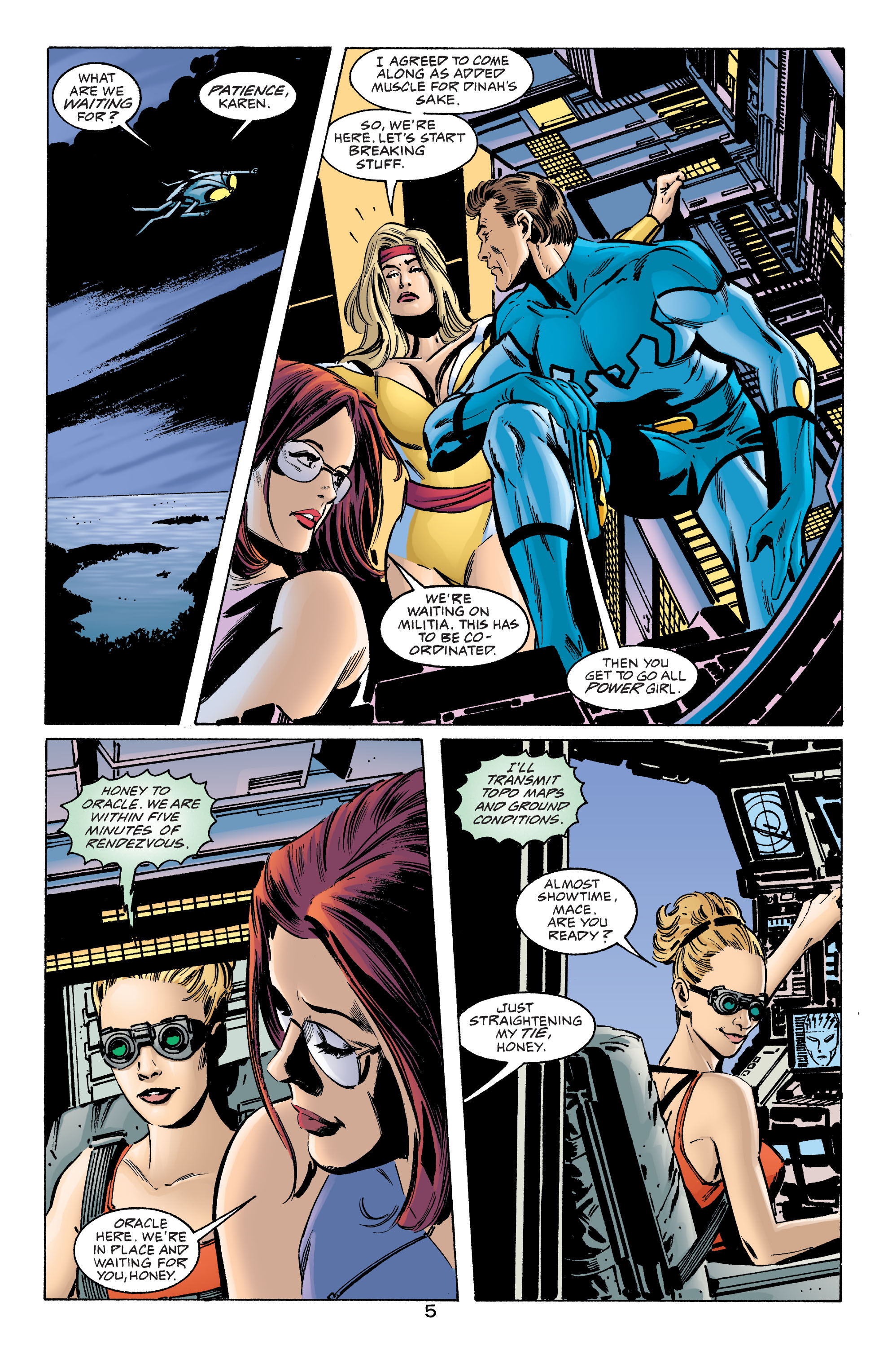 Read online Birds of Prey (1999) comic -  Issue #34 - 5