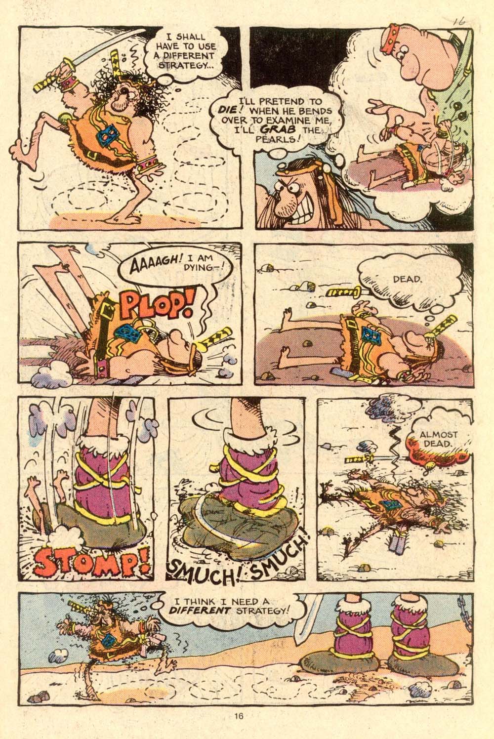 Read online Groo the Wanderer comic -  Issue #4 - 17
