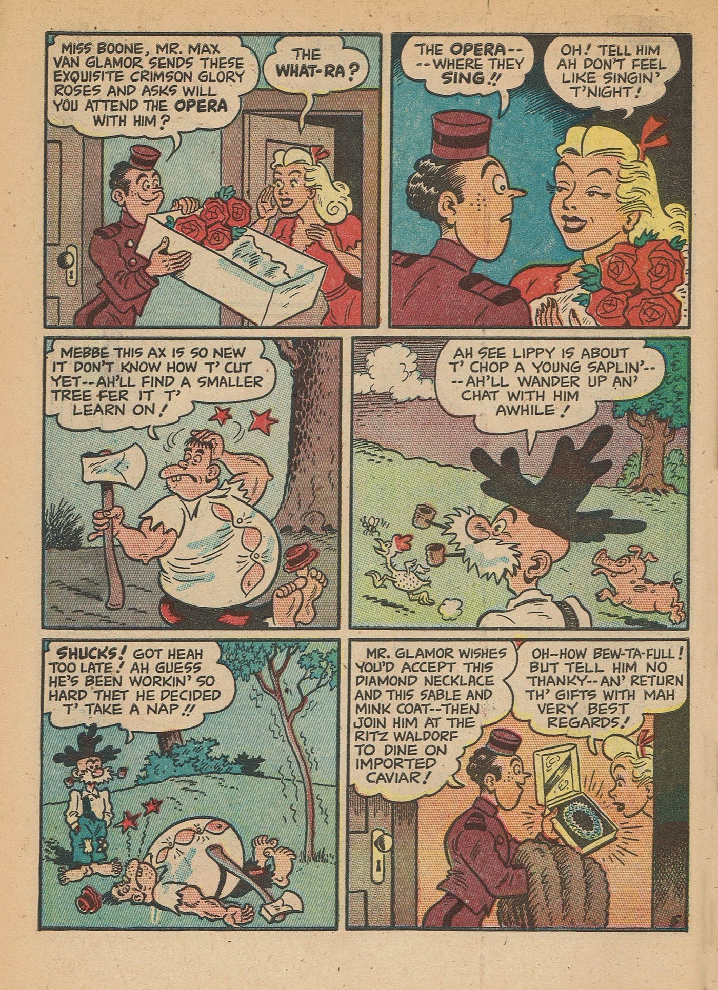 Read online Babe (1948) comic -  Issue #1 - 46