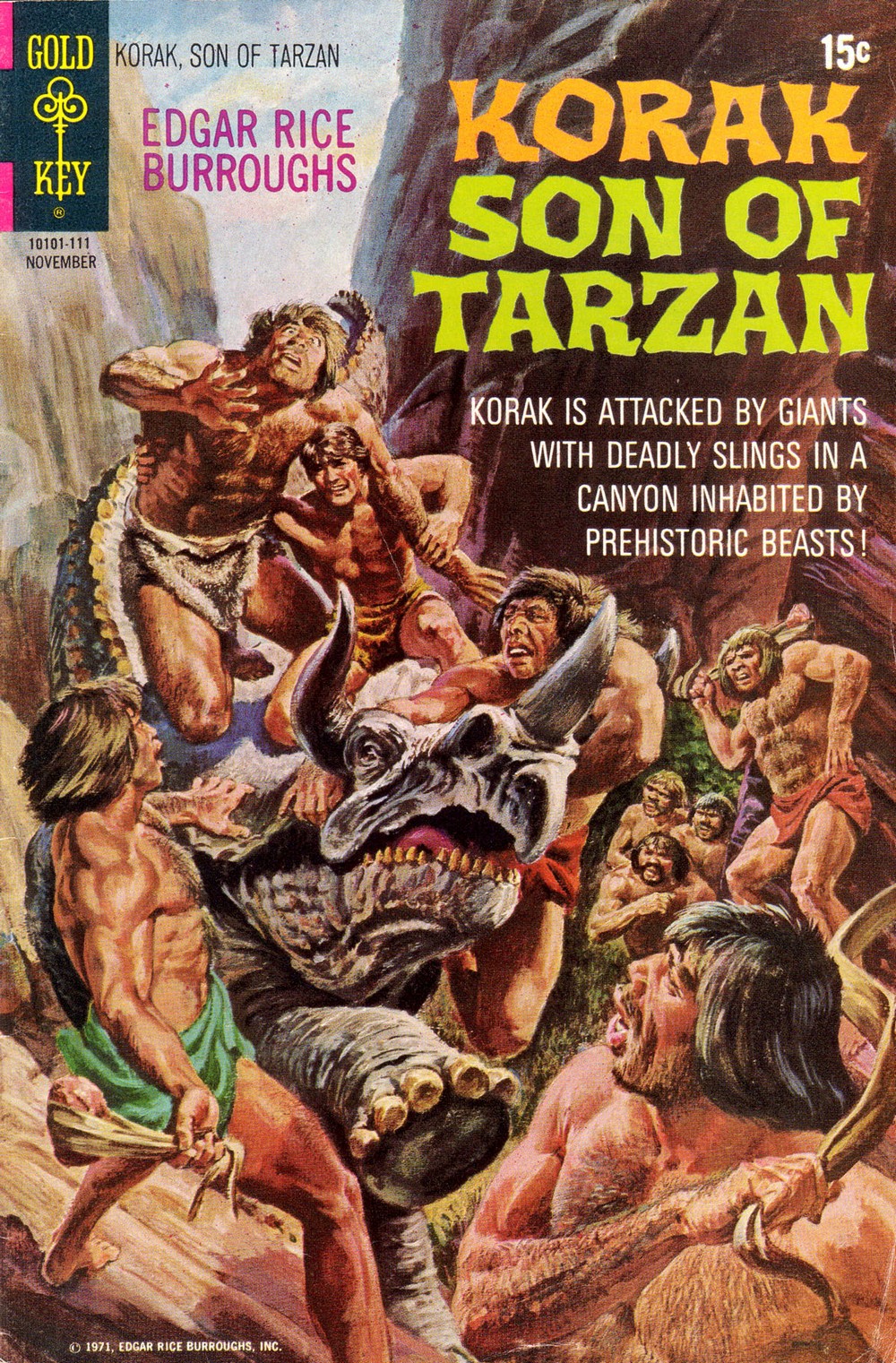 Read online Korak, Son of Tarzan (1964) comic -  Issue #44 - 1
