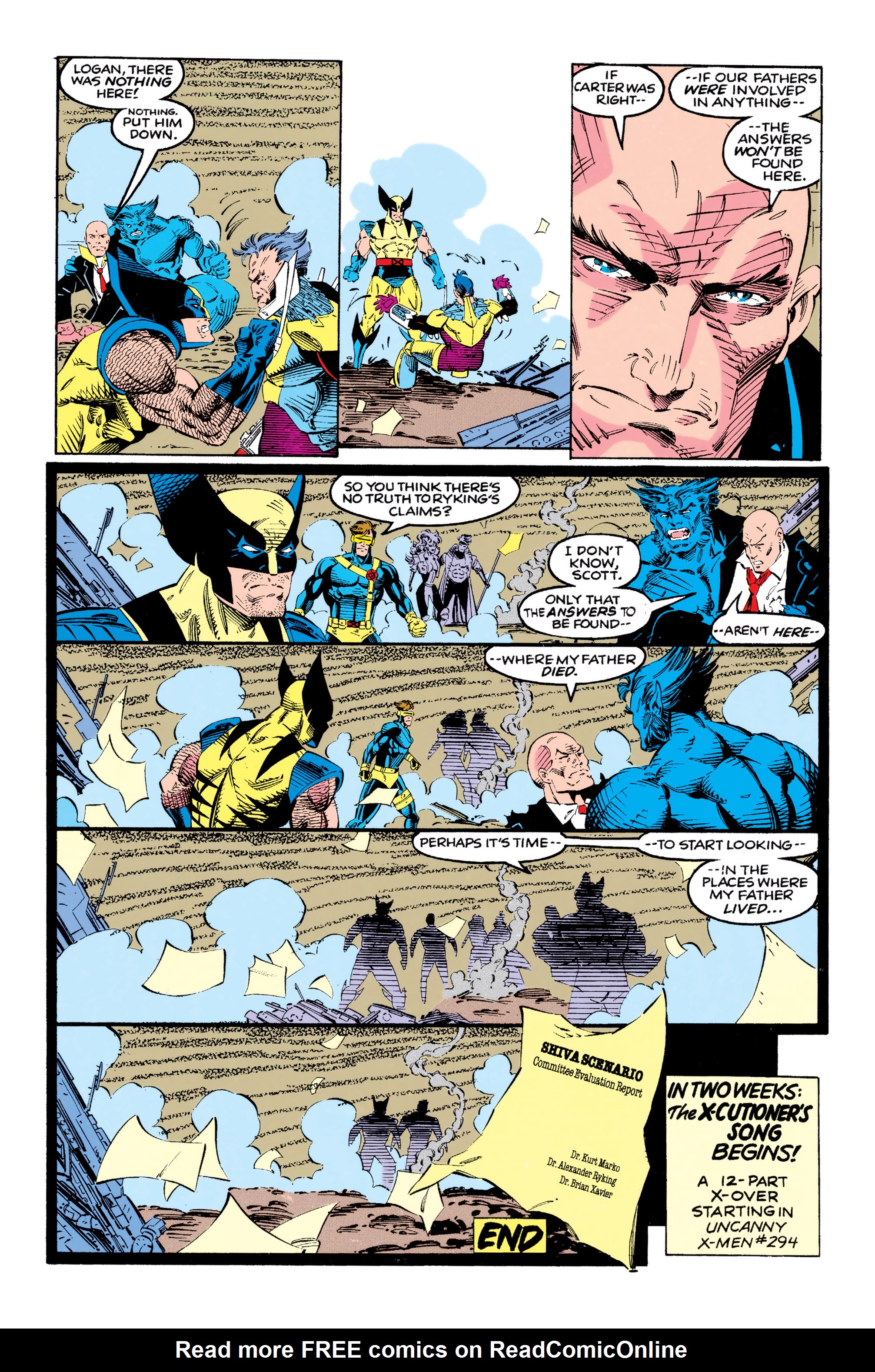 Read online X-Men (1991) comic -  Issue #13 - 22
