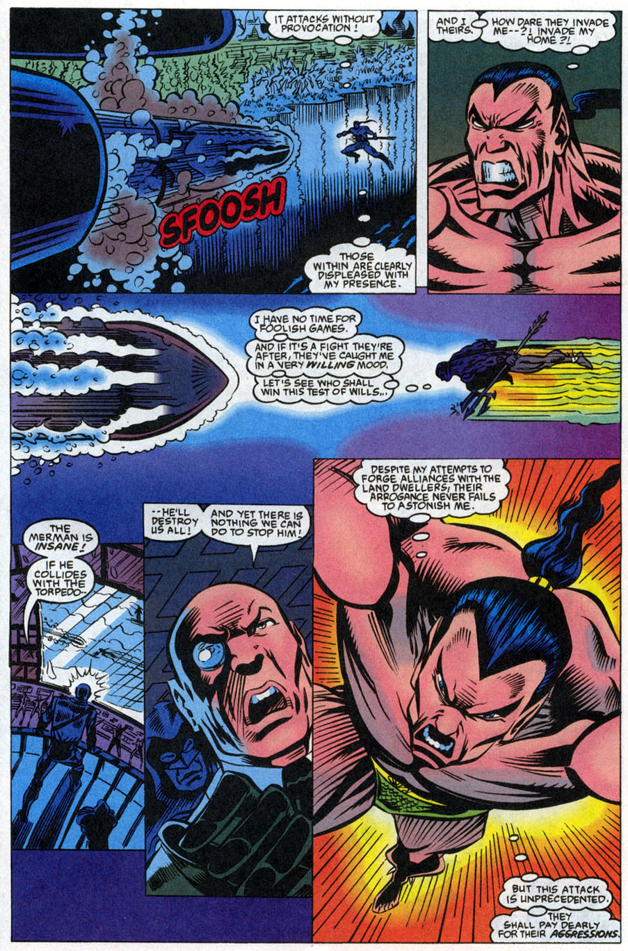 Read online Namor, The Sub-Mariner comic -  Issue # _Annual 4 - 22
