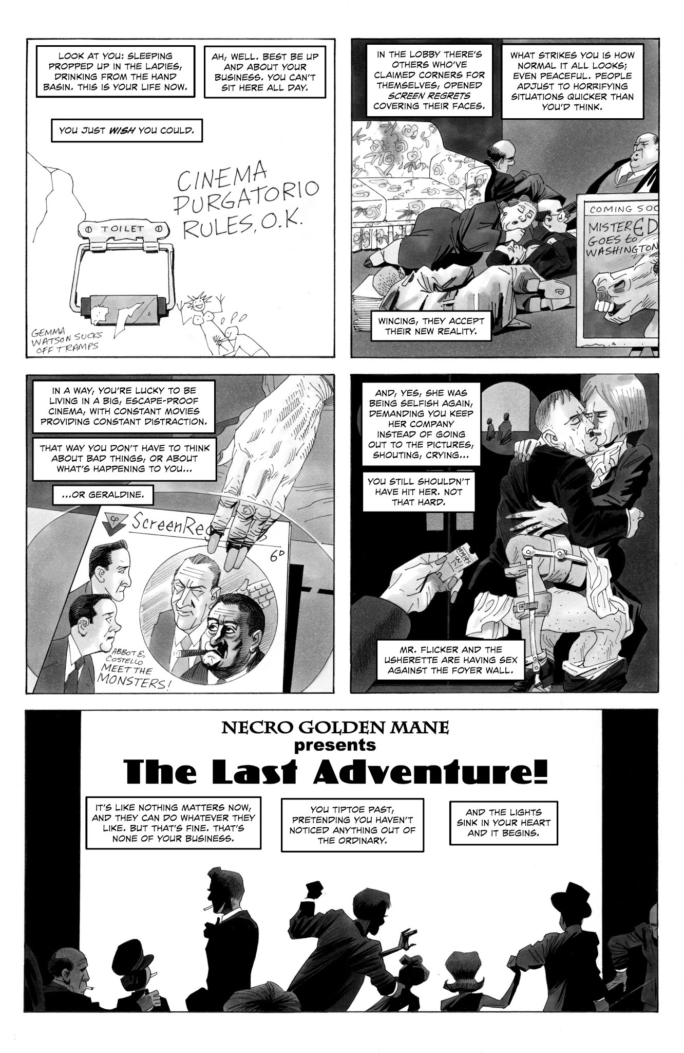 Read online Alan Moore's Cinema Purgatorio comic -  Issue #16 - 3