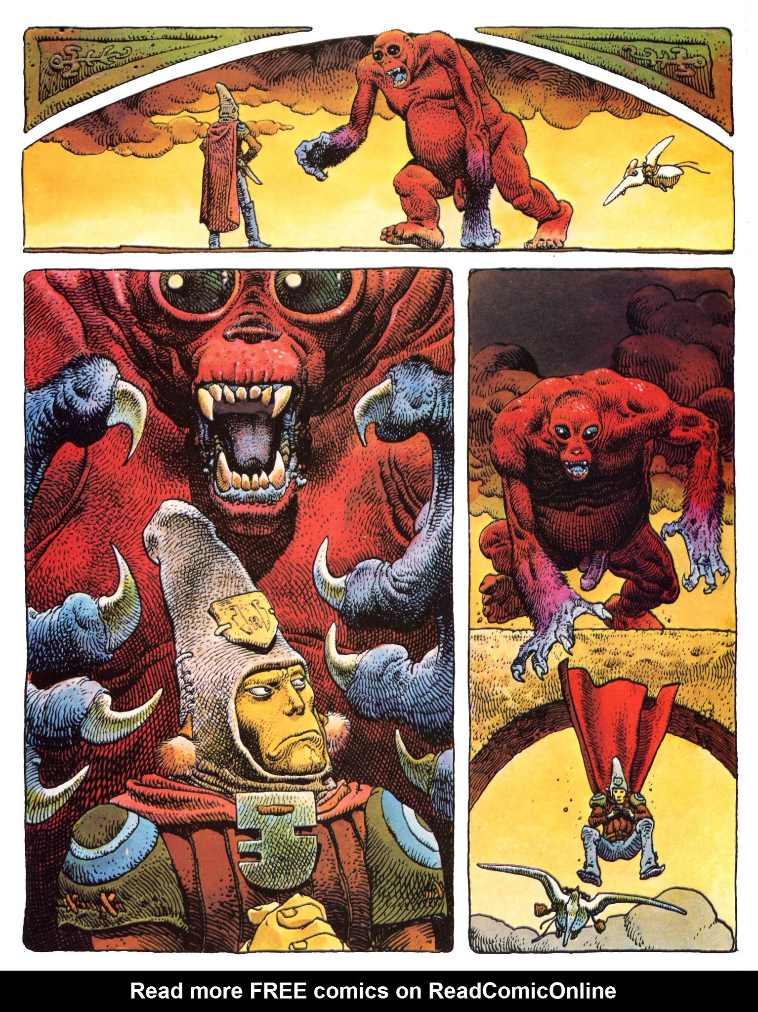 Read online Arzach comic -  Issue # TPB - 19