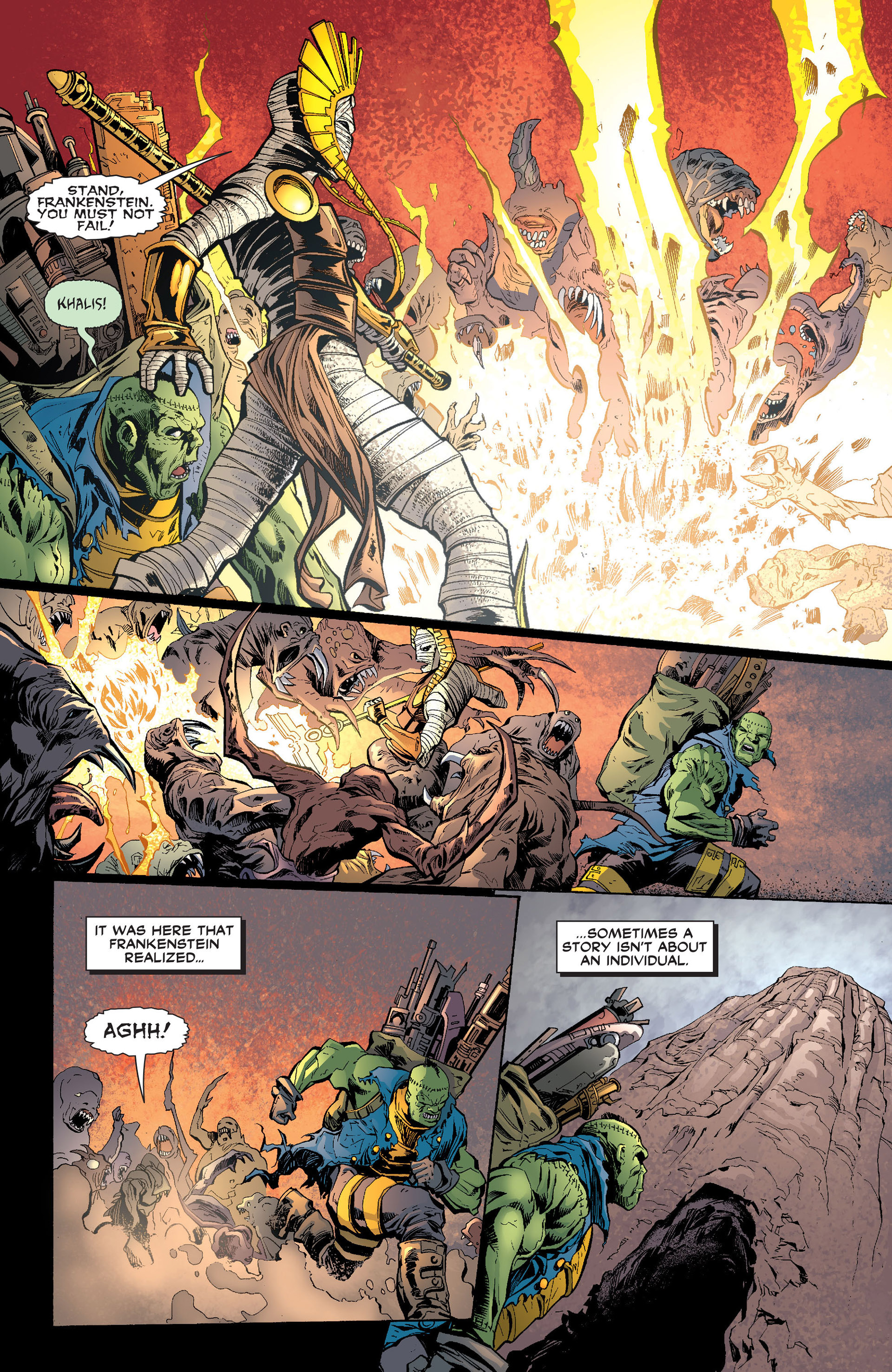 Read online Frankenstein, Agent of S.H.A.D.E. comic -  Issue #15 - 9