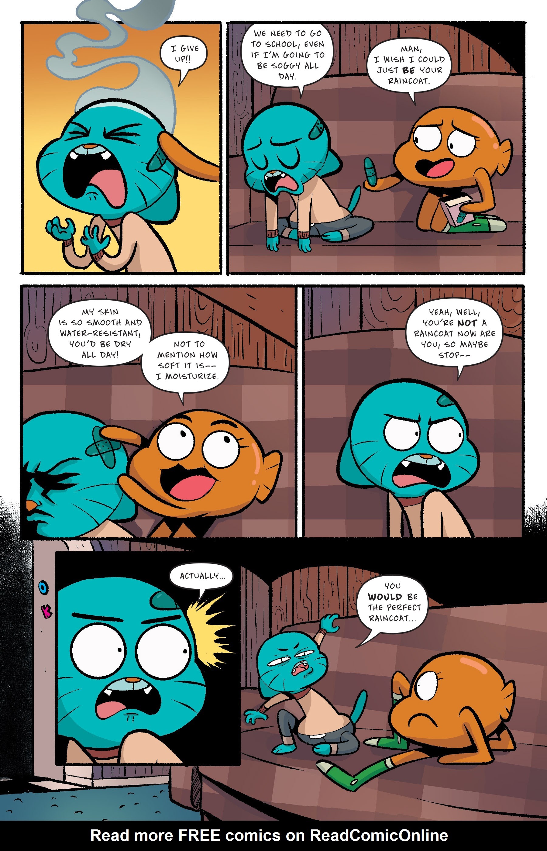 Read online The Amazing World of Gumball: The Storm comic -  Issue # TPB - 45