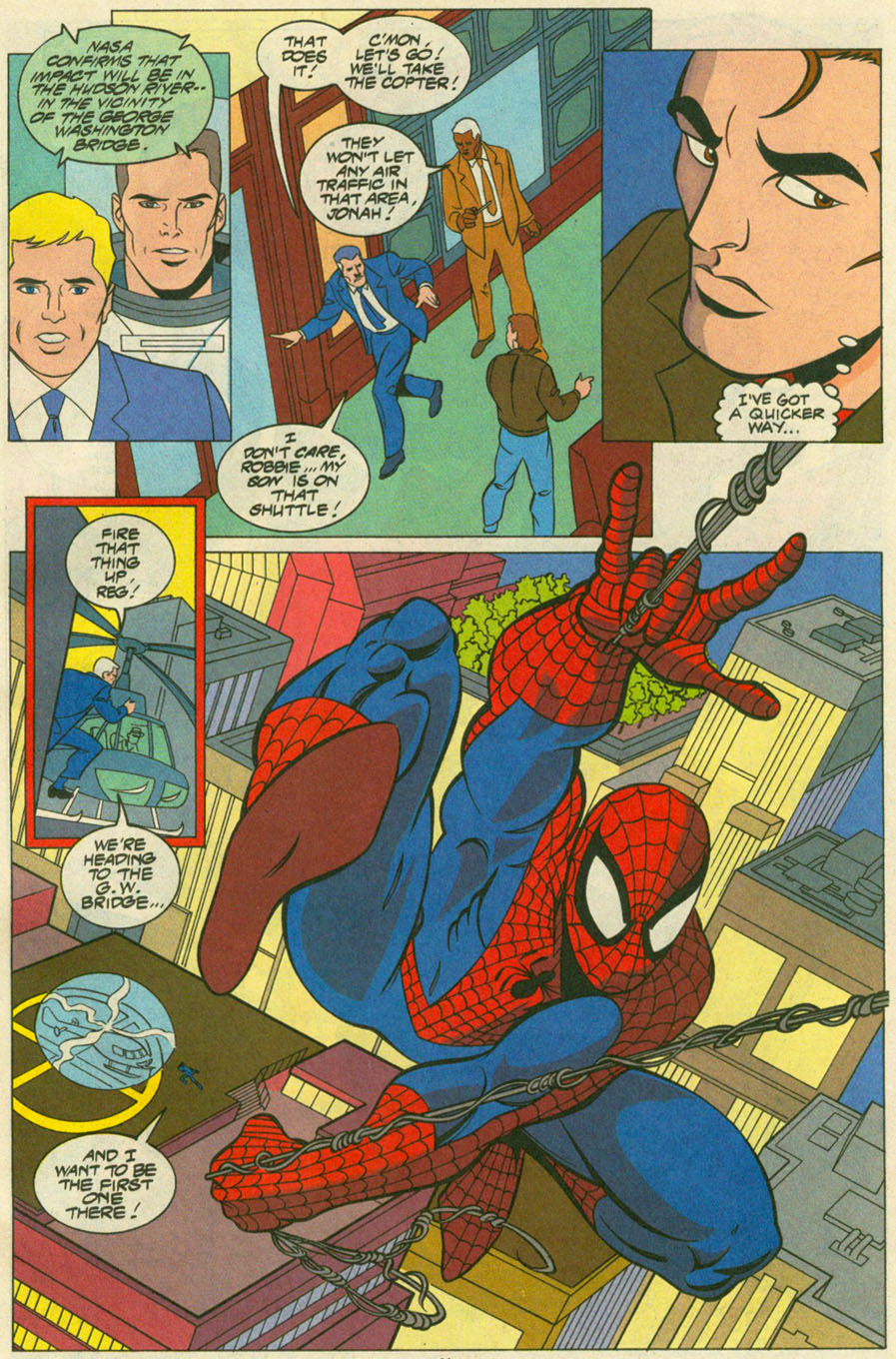 Read online Spider-Man Adventures comic -  Issue #8 - 9