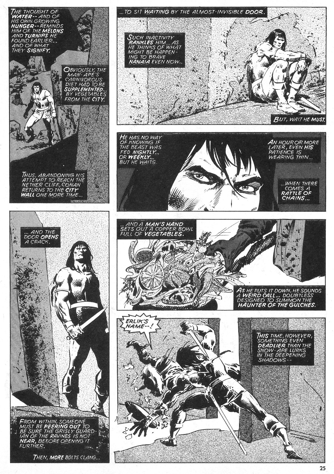 Read online The Savage Sword Of Conan comic -  Issue #32 - 25