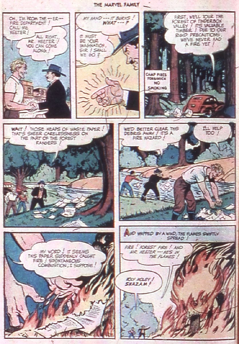 Read online The Marvel Family comic -  Issue #31 - 42