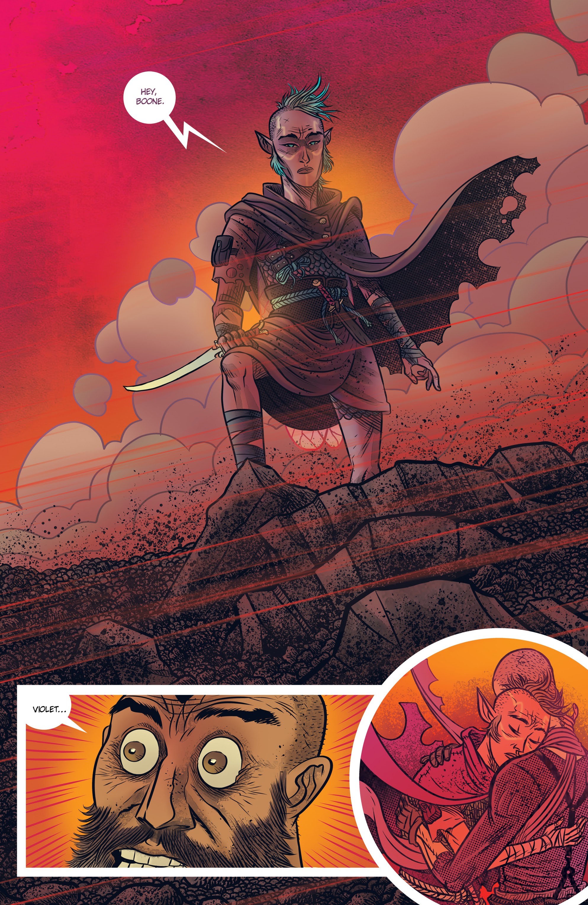 Read online Ether: The Disappearance of Violet Bell comic -  Issue # _TPB - 99