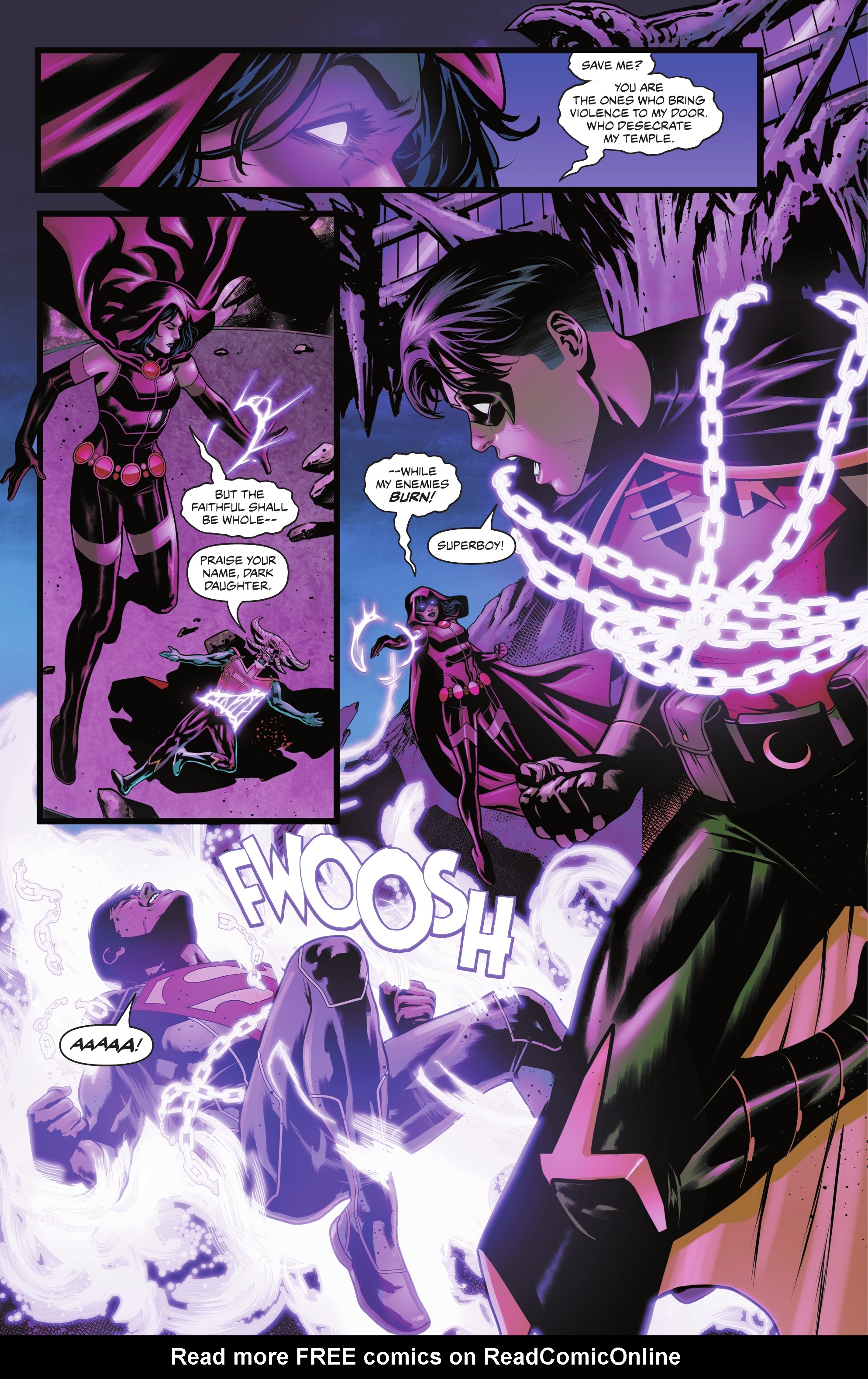 Read online Titans United: Bloodpact comic -  Issue #5 - 7