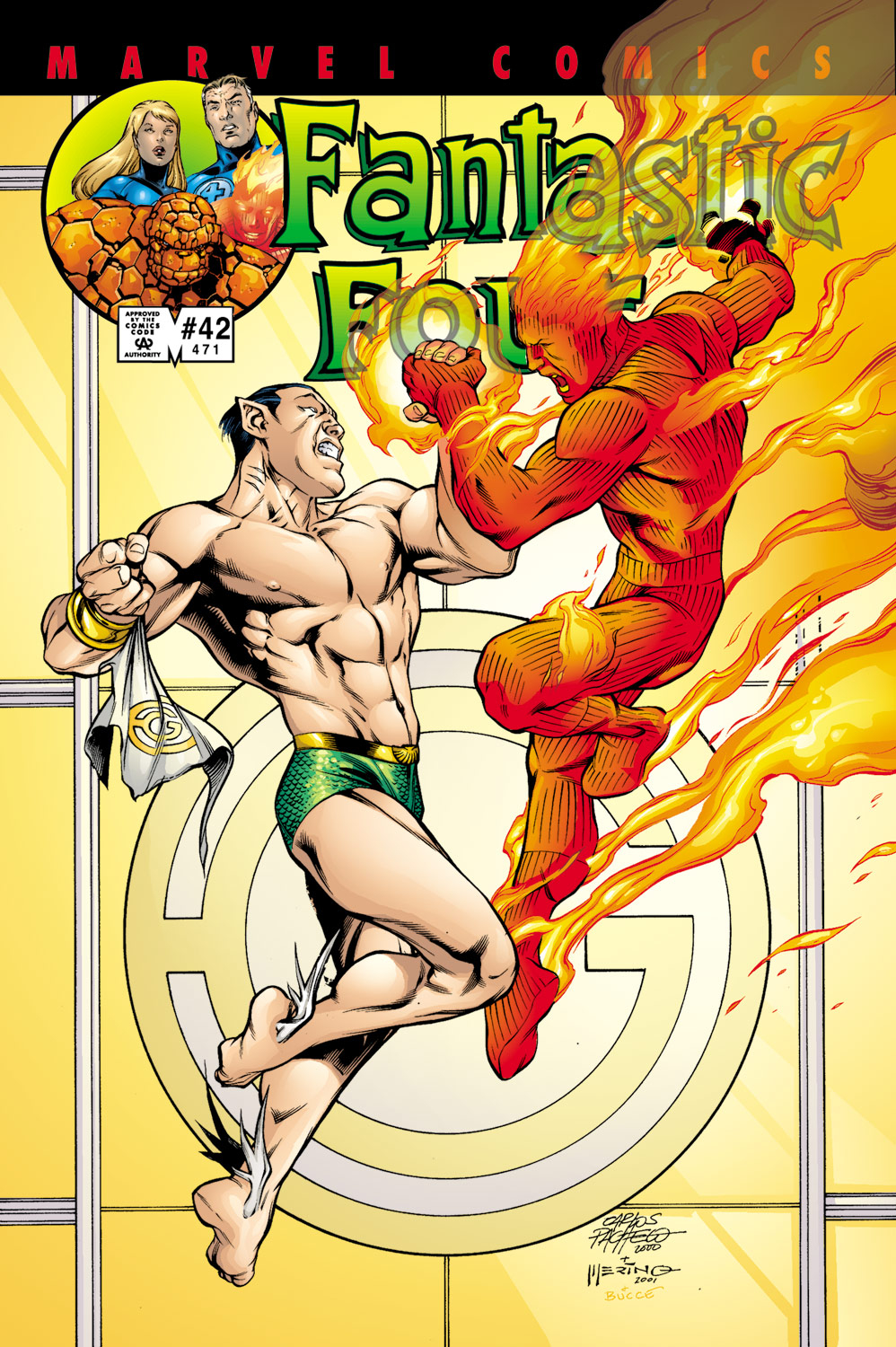 Read online Fantastic Four (1998) comic -  Issue #42 - 1
