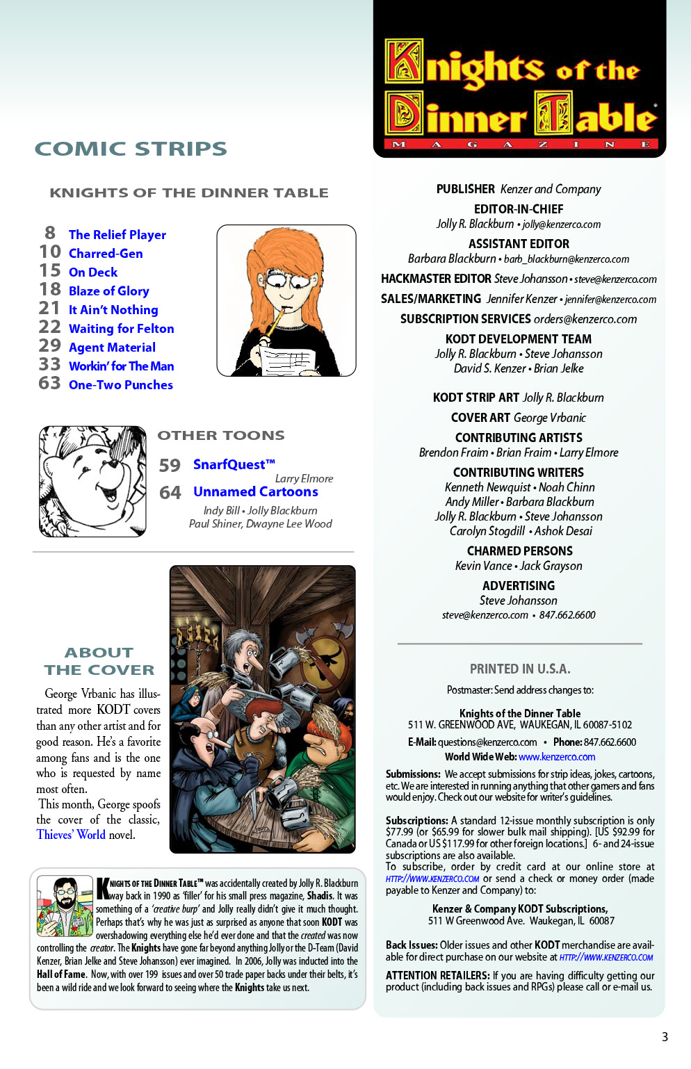 Read online Knights of the Dinner Table comic -  Issue #199 - 5