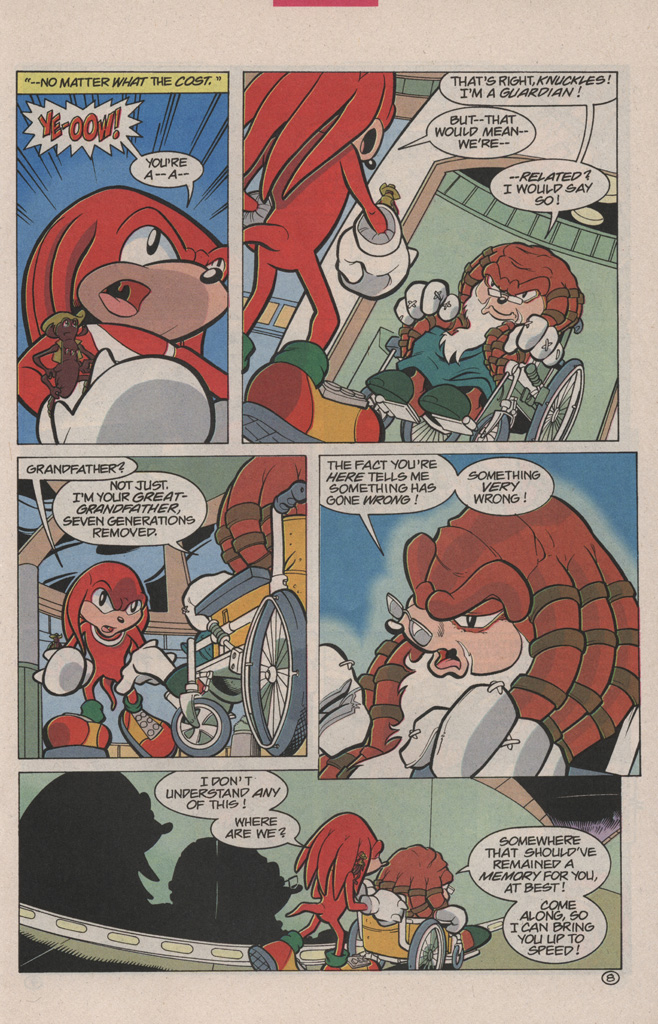 Read online Knuckles the Echidna comic -  Issue #5 - 13