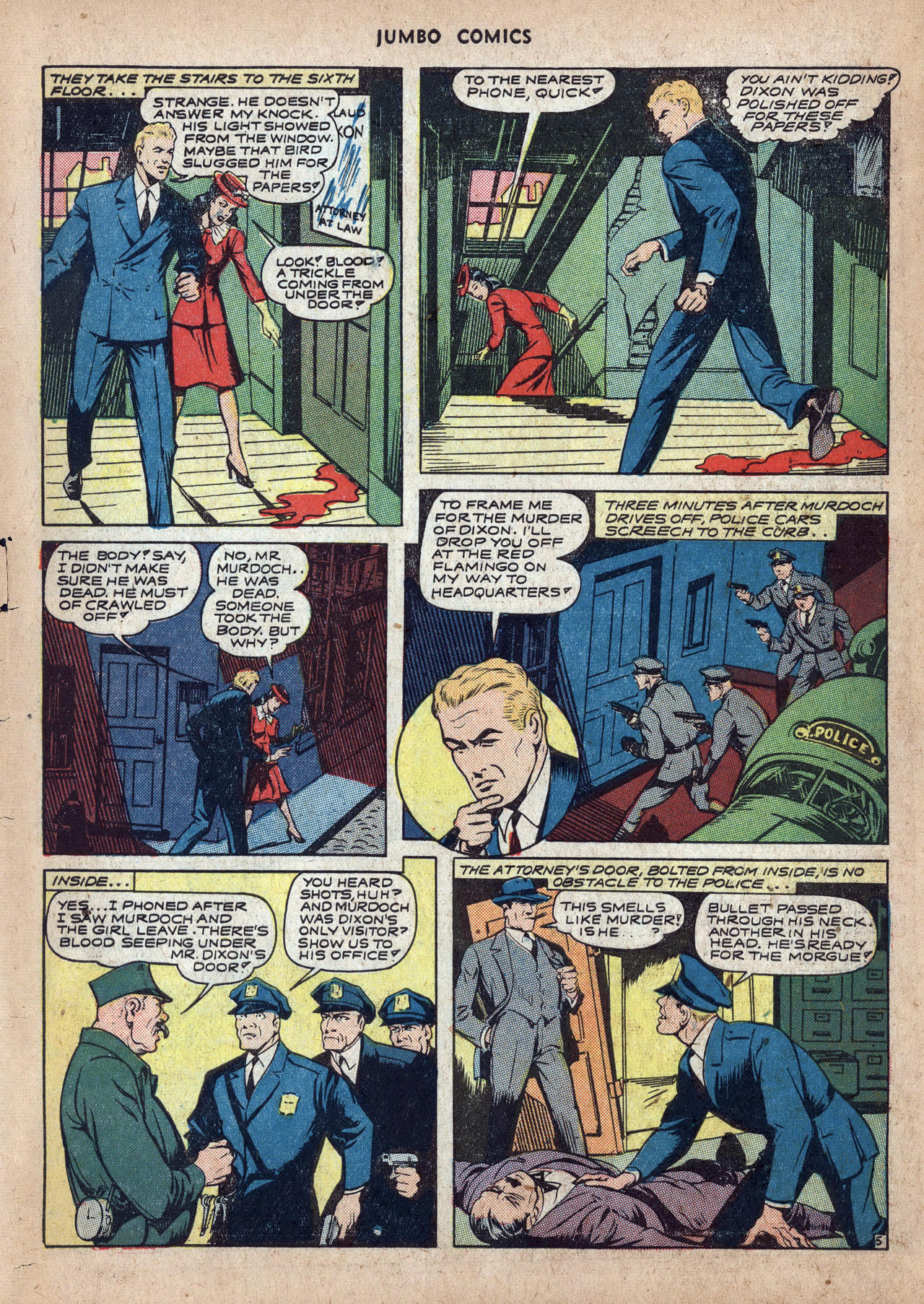 Read online Jumbo Comics comic -  Issue #54 - 53