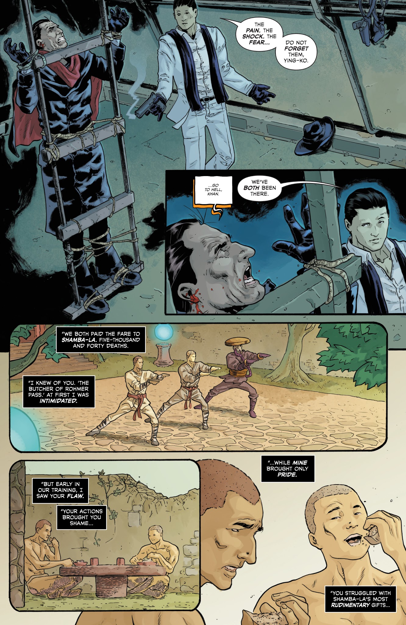 Read online The Shadow/Batman comic -  Issue #5 - 8