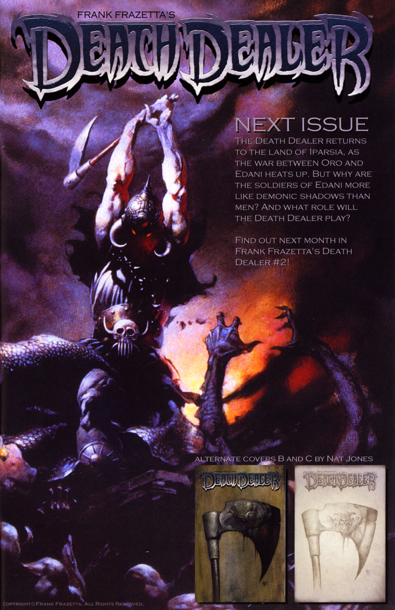 Read online Frank Frazetta's Death Dealer comic -  Issue #1 - 34