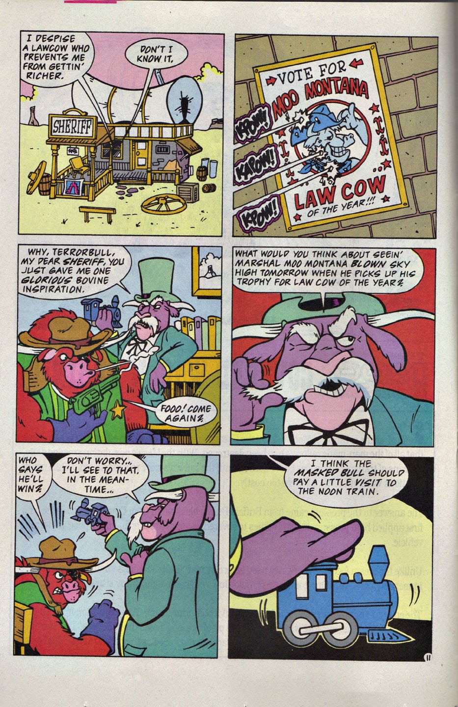 Read online Wild West C.O.W.-Boys Of Moo Mesa (1992) comic -  Issue #1 - 13