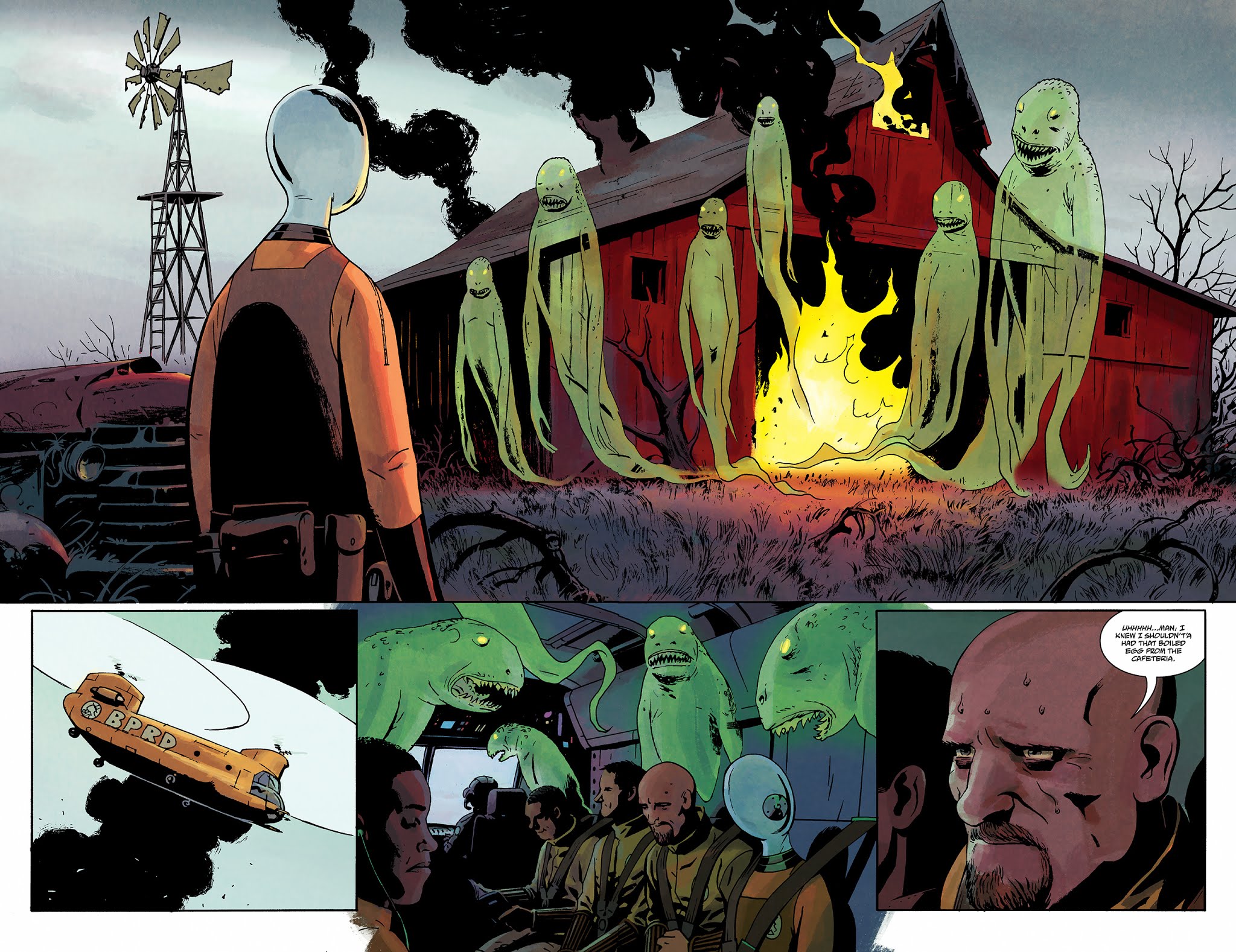 Read online B.P.R.D.: War on Frogs comic -  Issue #4 - 11