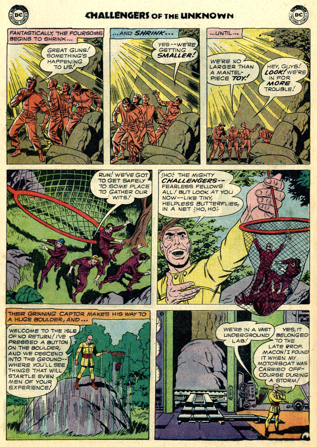 Read online Challengers of the Unknown (1958) comic -  Issue #7 - 24